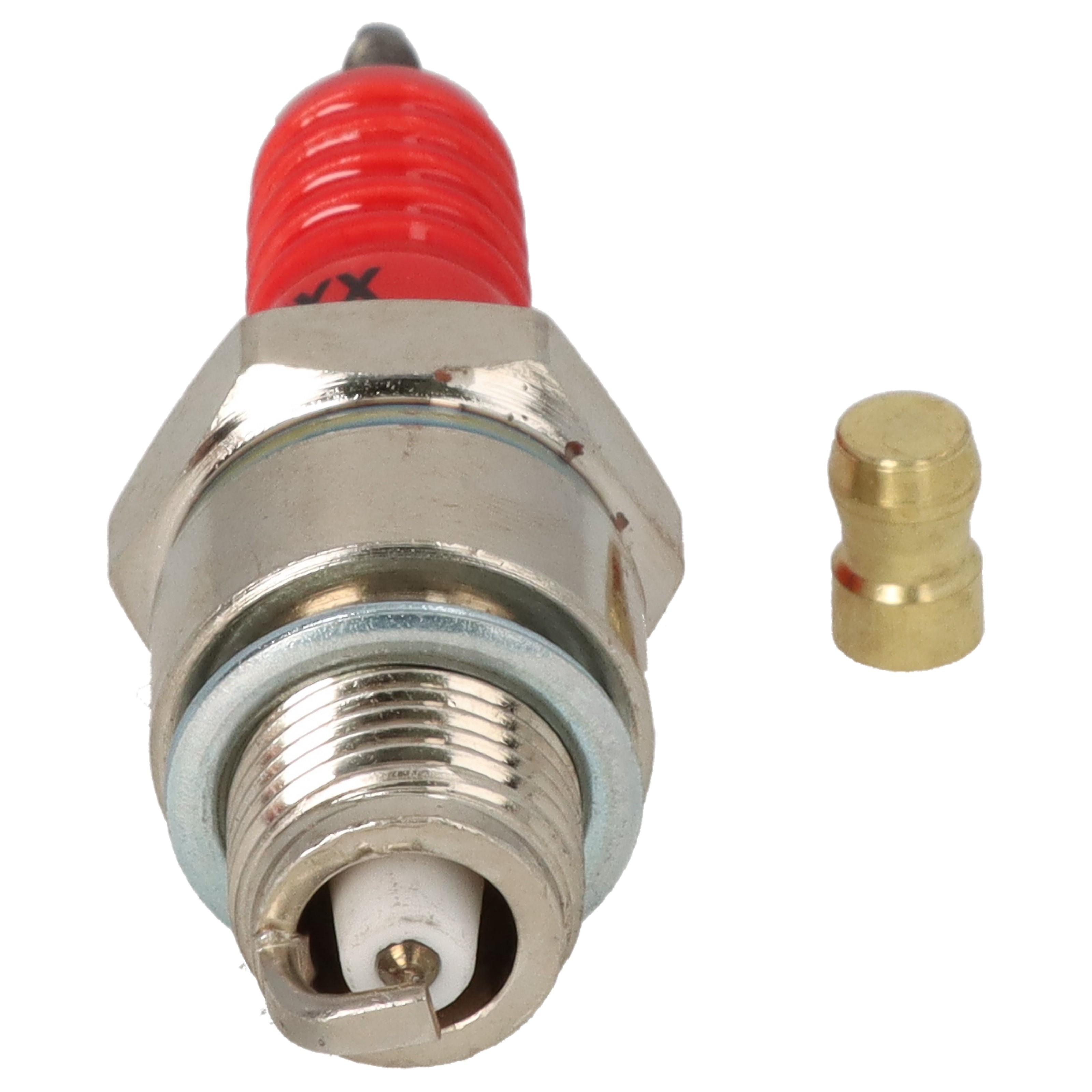2x Iridium Zündkerze BPR7HIX für 2T Roller, Motorräder und Quads