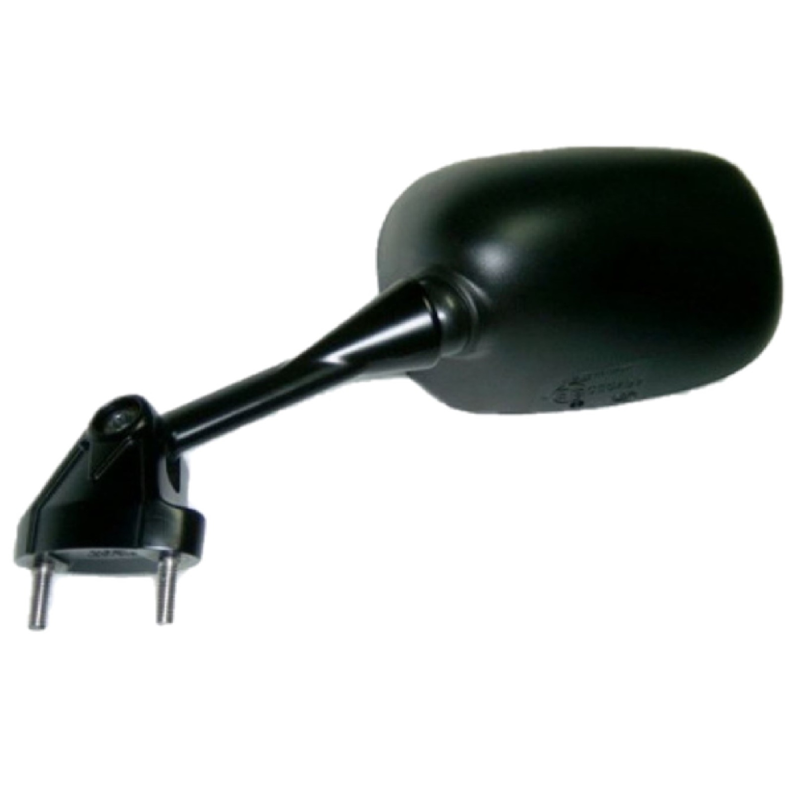 Verkleidungsspiegel Paar für Kawasaki ZX-6R 636 C 2006 ZX-6RR 600 N 2005-2006 aus Kunststoff in schwarz e-geprüft