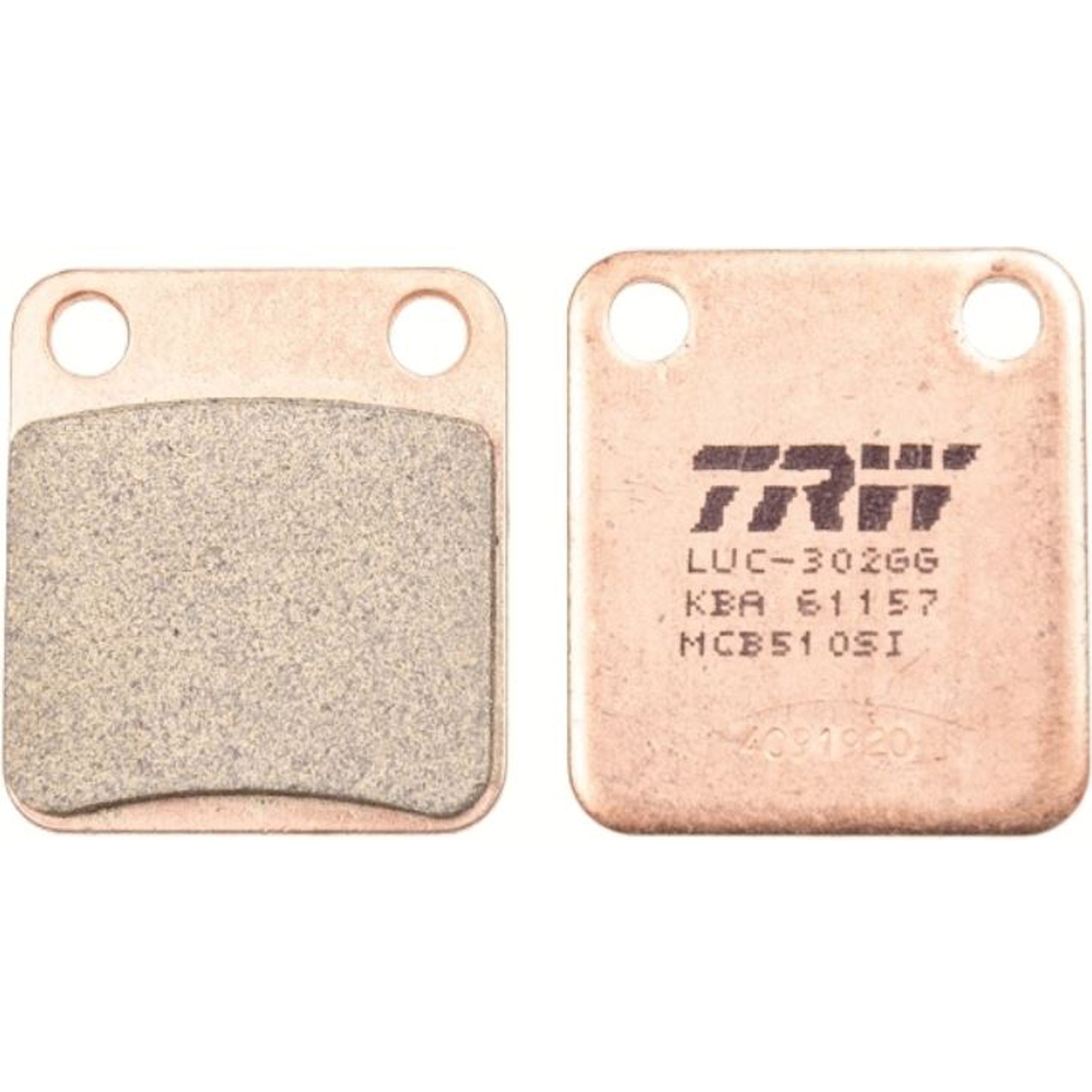 TRW MCB510SI Sintermetall Bremsbeläge vorne für Suzuki DR TS LT-A -F Kawasaki KVF Yamaha YFS YFM YFZ