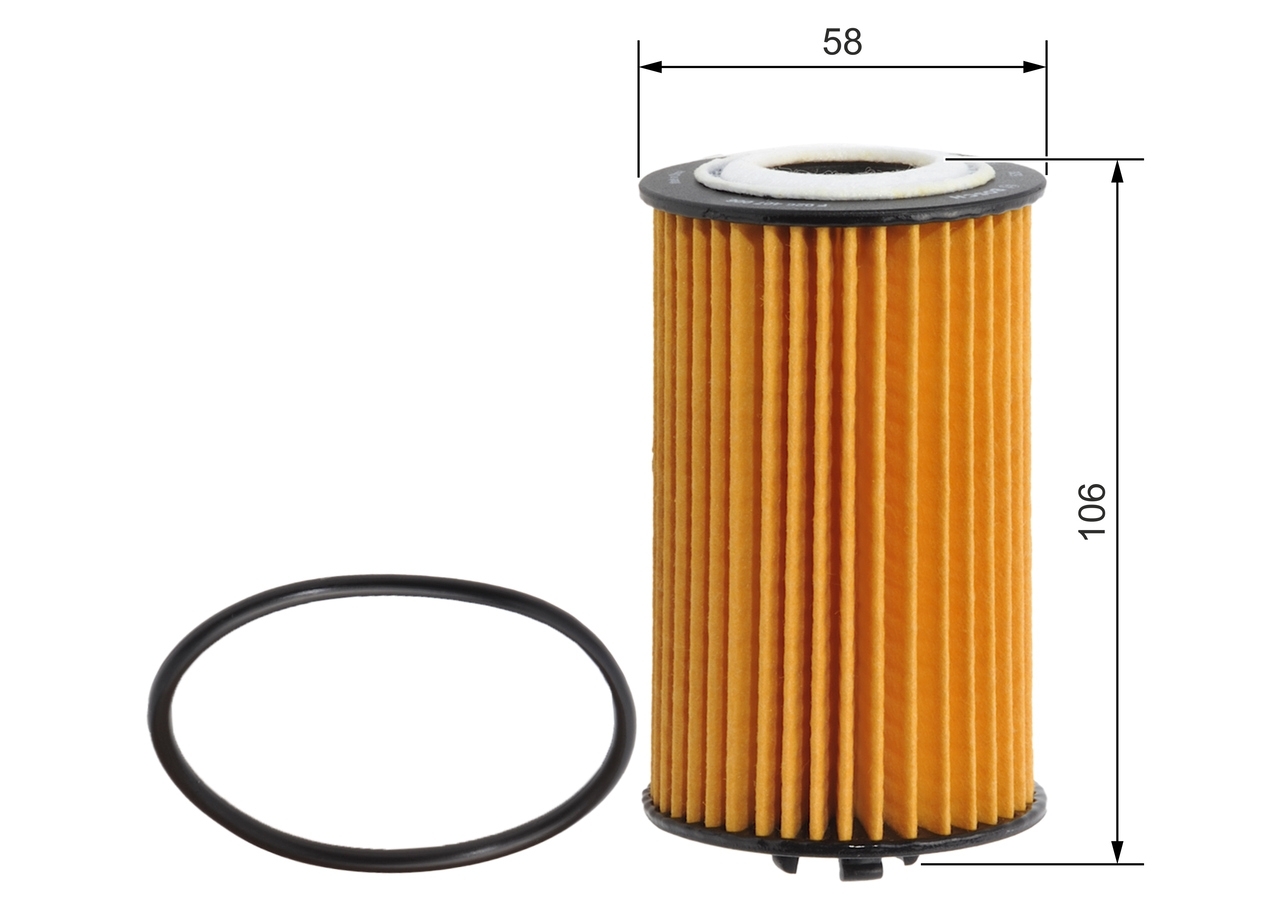 2x BOSCH F026407006 Ölfilter für Opel Fiat Suzuki Alfa Romeo Chevrolet Saab