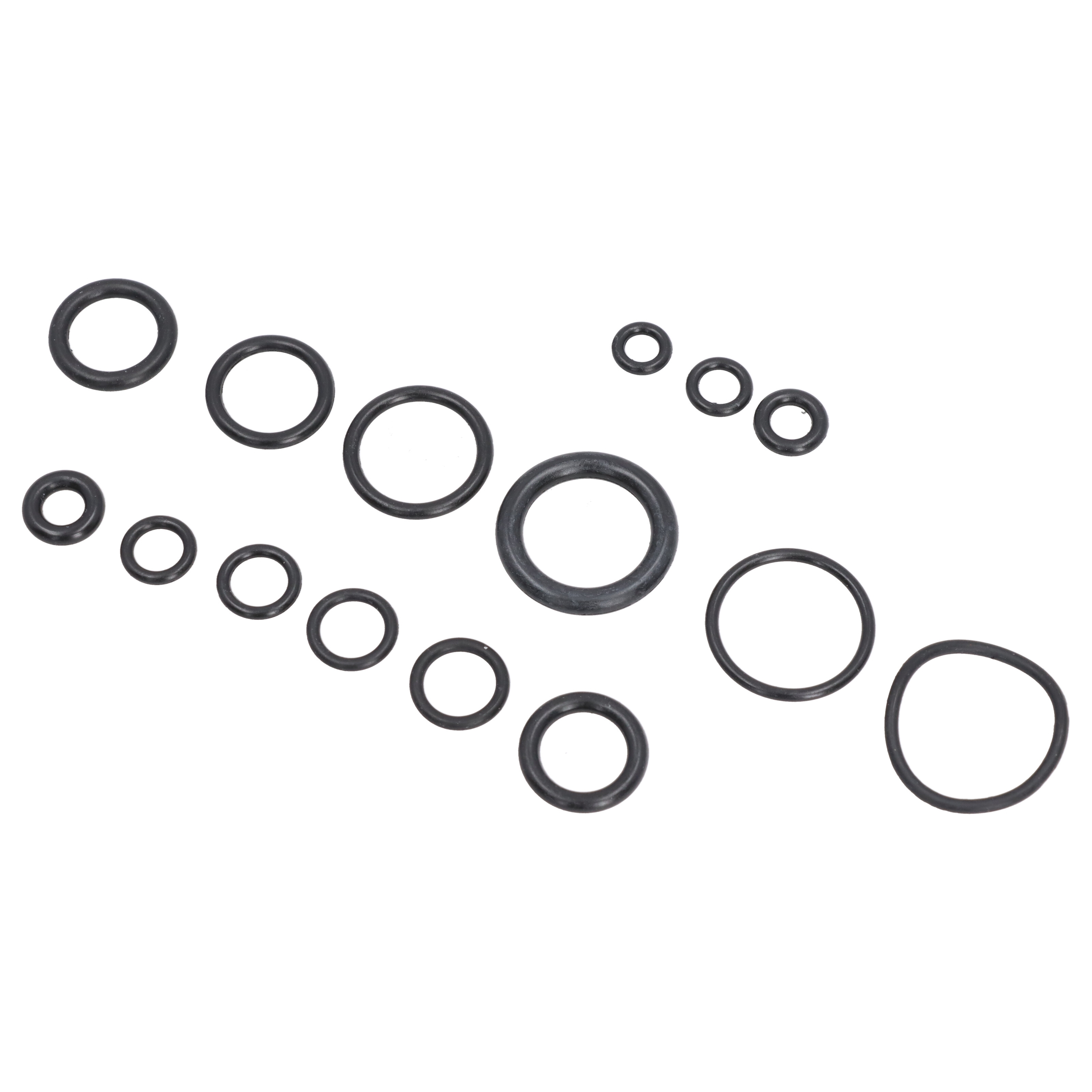 225-teiliges O-Ring Sortiment Dichtungsringe 3-22 mm Klimaanlage Gummidichtung