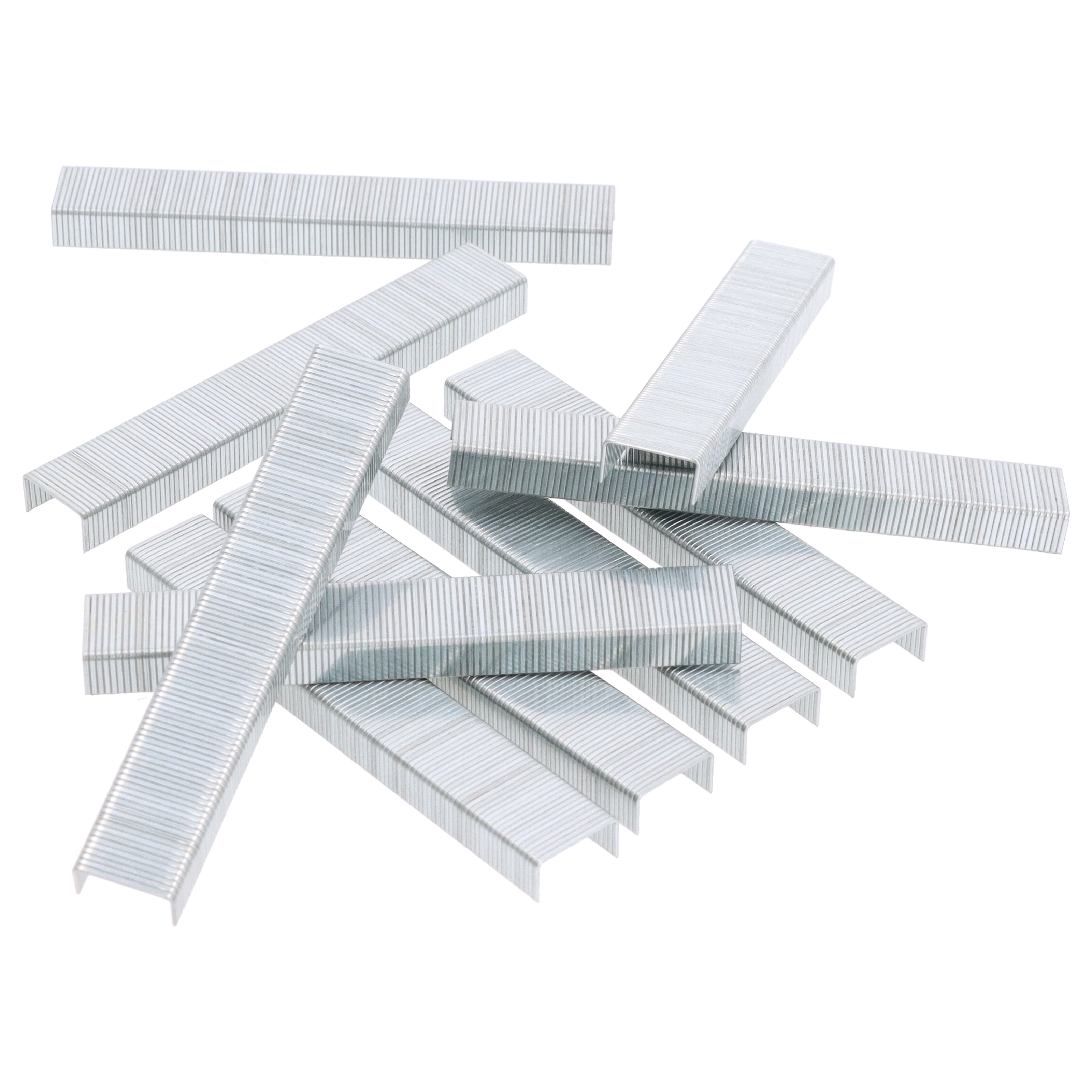 1000x Tackerklammern Heftklammern 6mm, 0.7x11.3mm für Handtacker Profitacker Holztacker