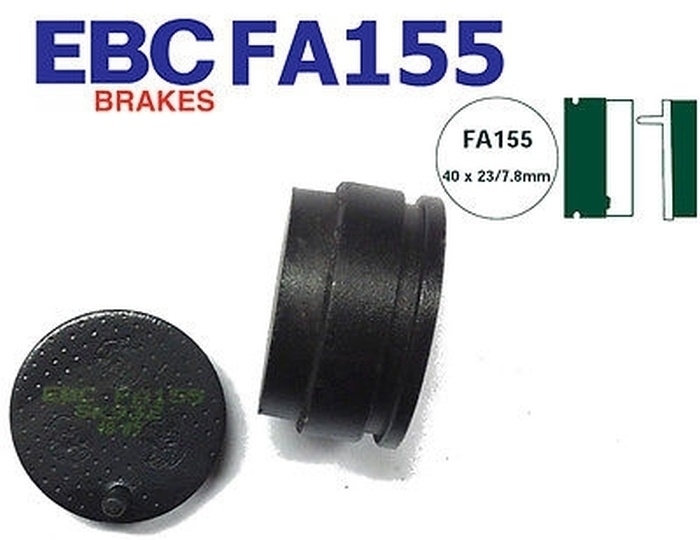 EBC Blackstuff Standard Bremsbeläge FA155