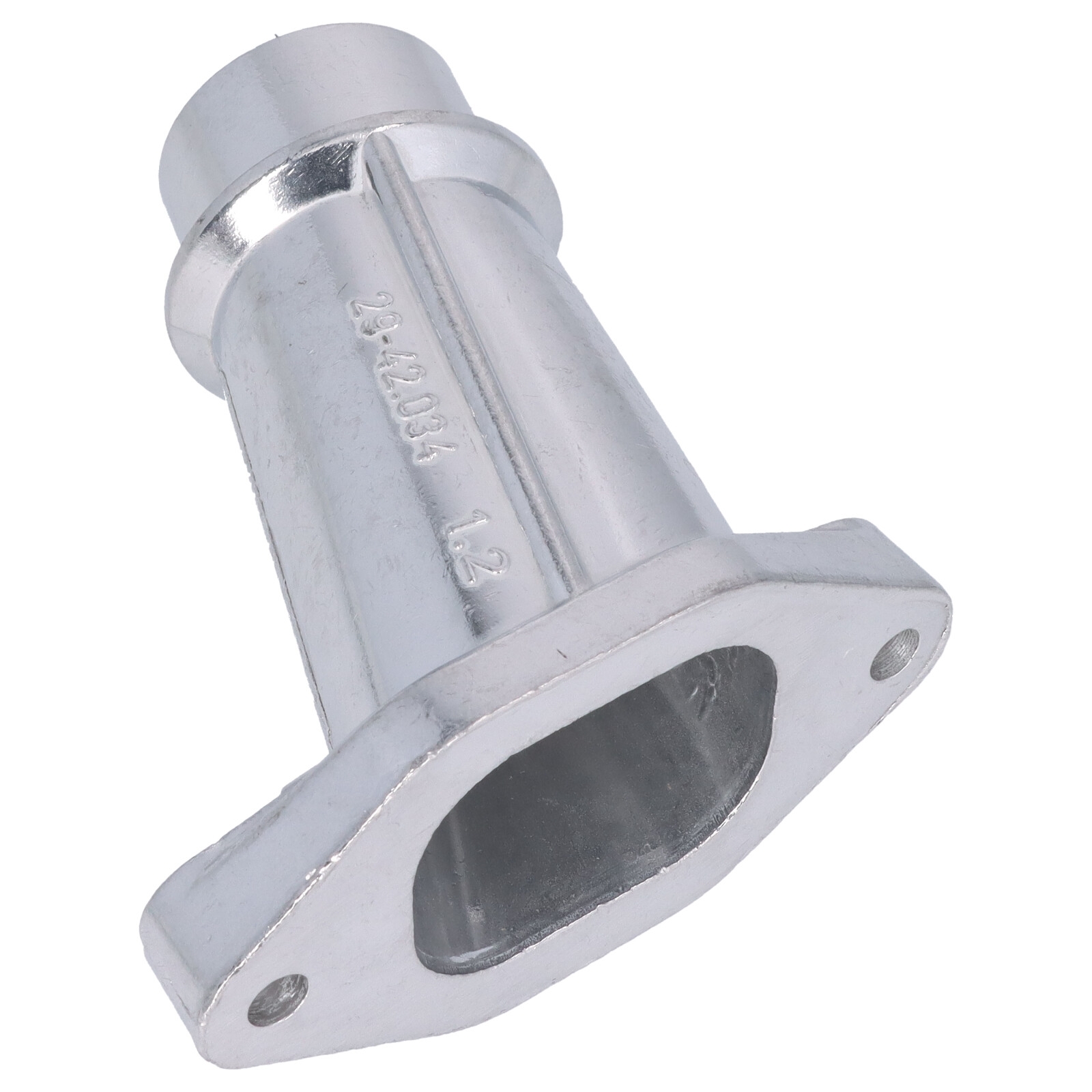 Ansaugstutzen poliert für Bing Vergaser 84 MZ ETZ 250 251 301