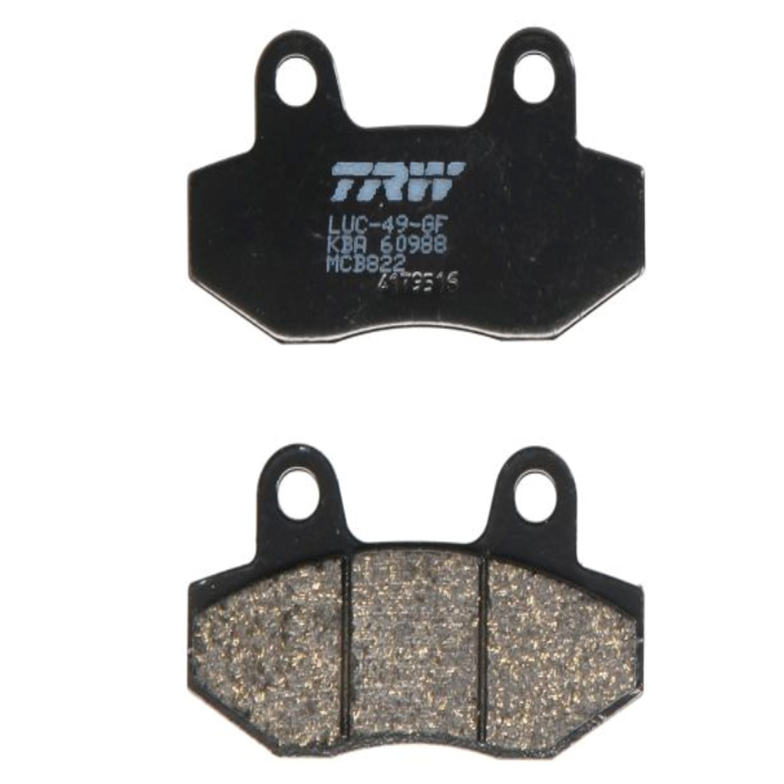 TRW Bremsbelagsatz für Peugeot Speedfight 4 50 Speedfight 3 50 +125 ccm vorne+hinten