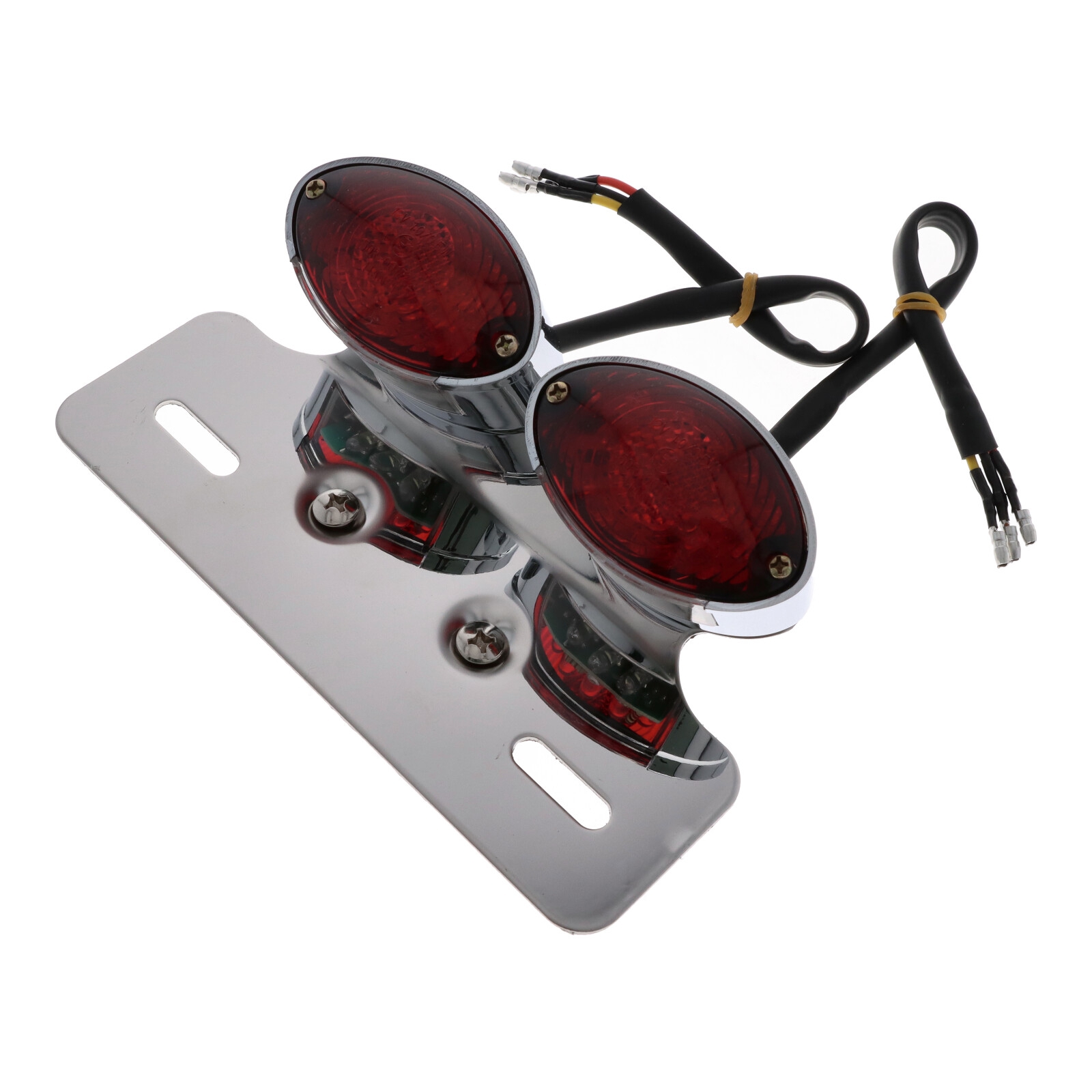 LED Rückleuchte Rücklicht mit Nummernschildbeleuchtung M6 x 1.0 mm