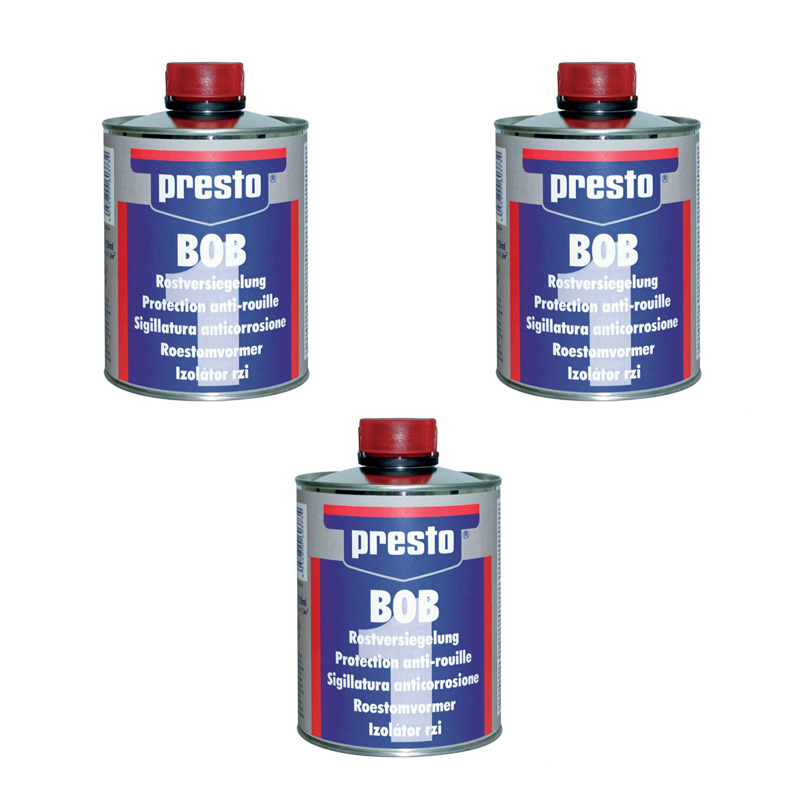 3 X presto BOB Rostversiegelung 603727 250ml Rostschutz