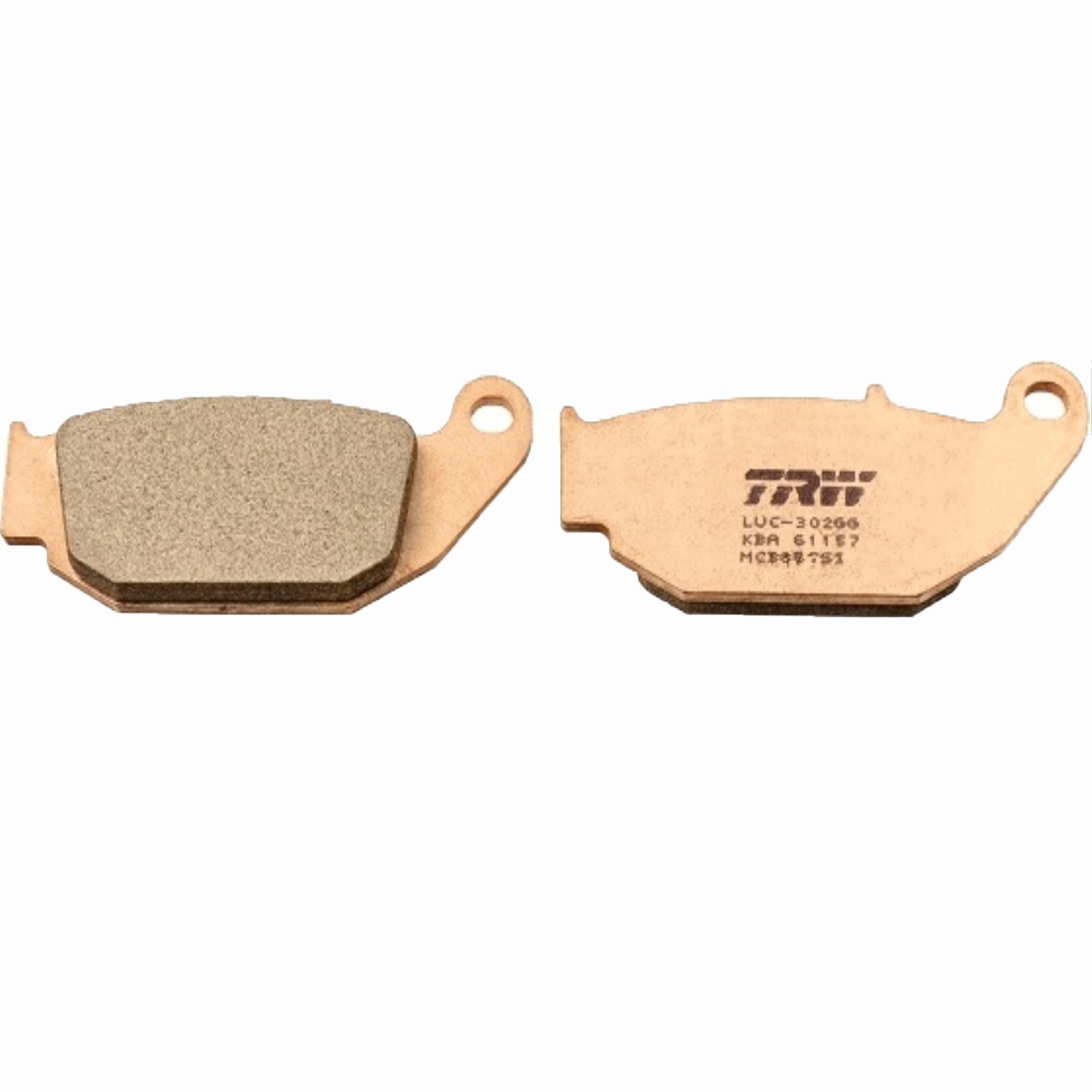 TRW MCB867SI Sintermetall Bremsbeläge hinten für Honda CRF250L CRF250M CRF250LA CRF250RLA