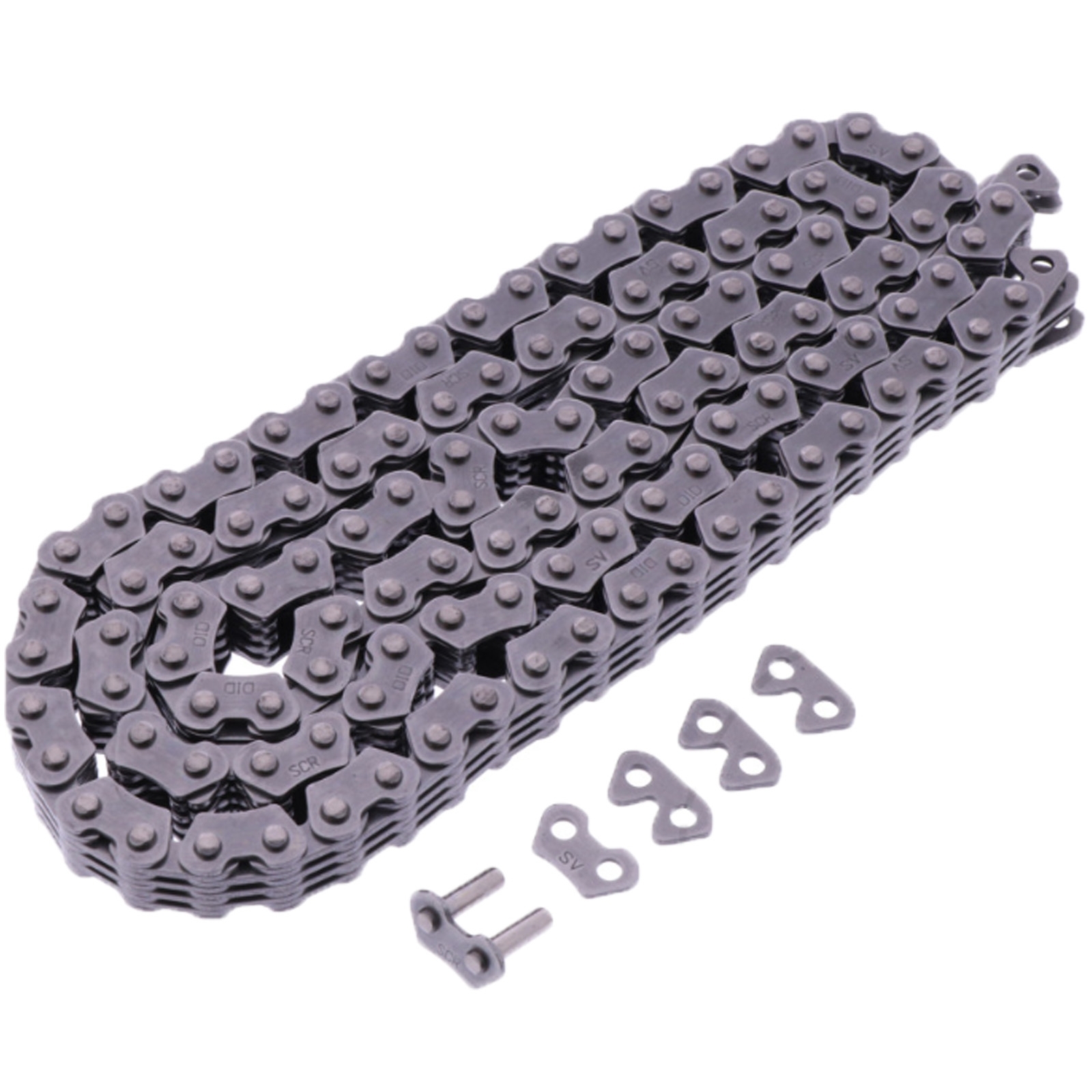 DID SCR0412 SV/116 Steuerkette für Honda CB600 F FA CBF600 CBR600 RR F Yamaha YFM 450 offen + Schloss