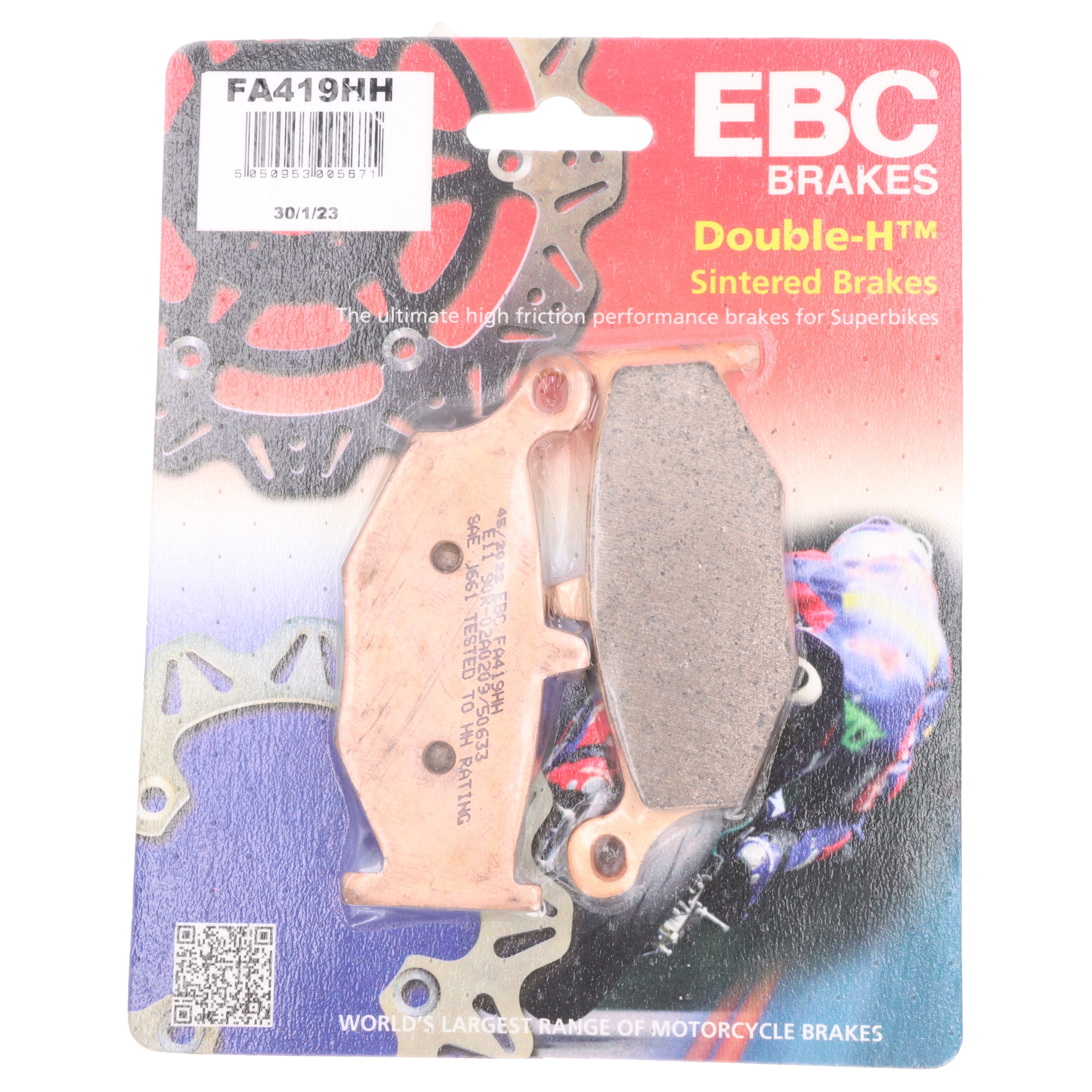 EBC Sintermetall Bremsbeläge FA419HH Suzuki GSX-R 750 600 1000 GSX 1300 GSR