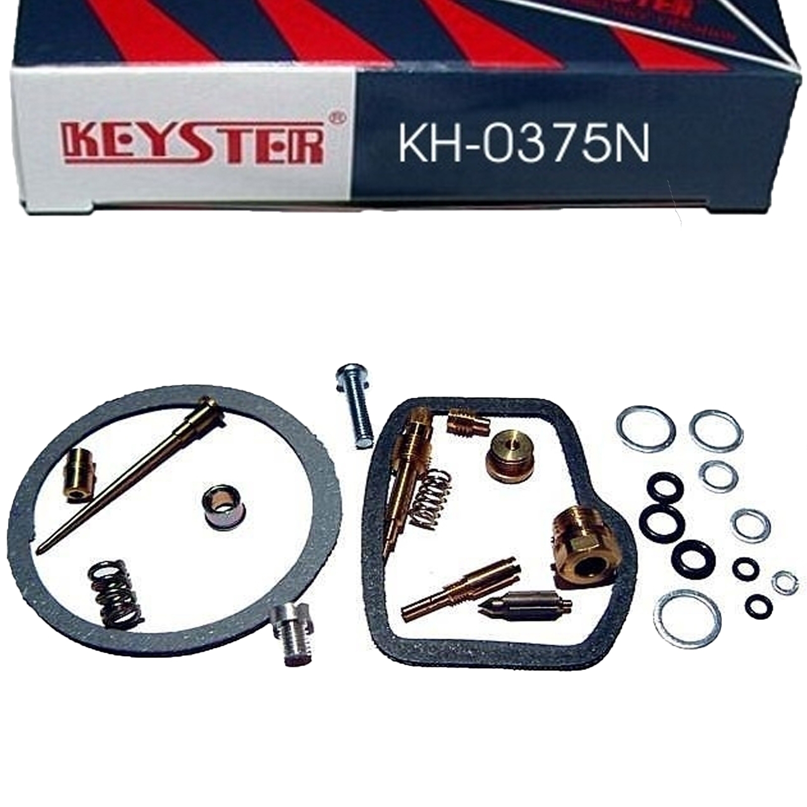 2x Keyster KH-0375N Vergaser Reparatursatz für Honda CB 500 T Twin 1974-1976 CB500T