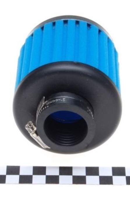 Tuning Sportluftfilter Luftfilter lang blau 32 mm Sport Universal Air filter