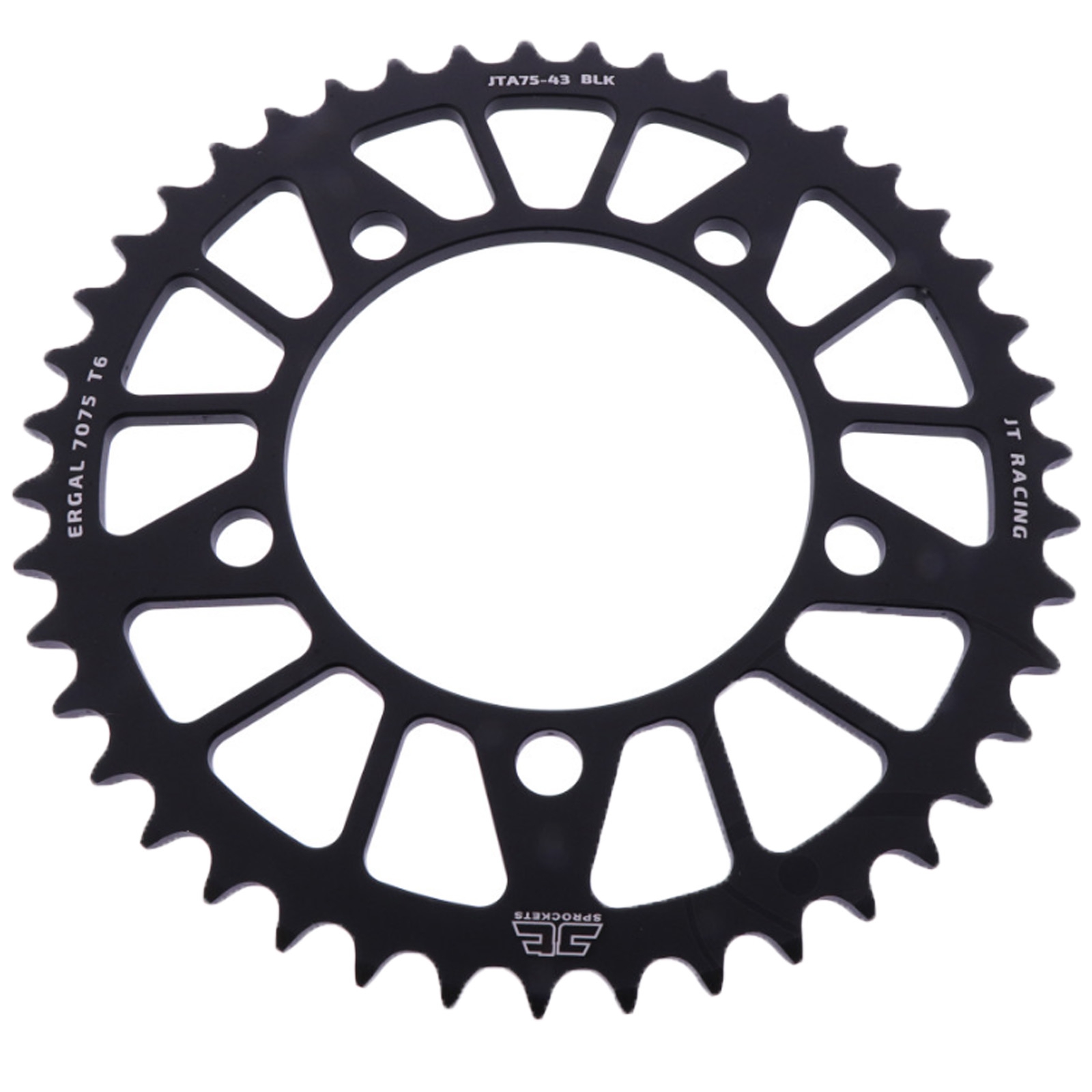 JT JTA75.43BLK Kettenrad schwarz für BMW S1000 2009-2019 S1000 RR XR R ABS 43Z Teilung 520