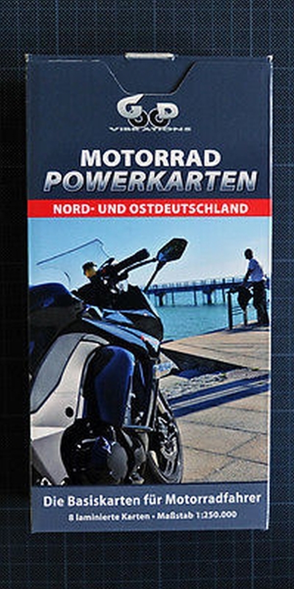 Motorrad Powerkarten Nord und Ostdeutschland