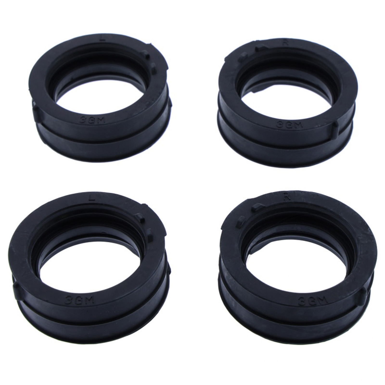 JMP 7244835 Vergaseransaugstutzen für Yamaha YZF750 R 1993-1998 FZR 1000 Genesis Exup 1989-95