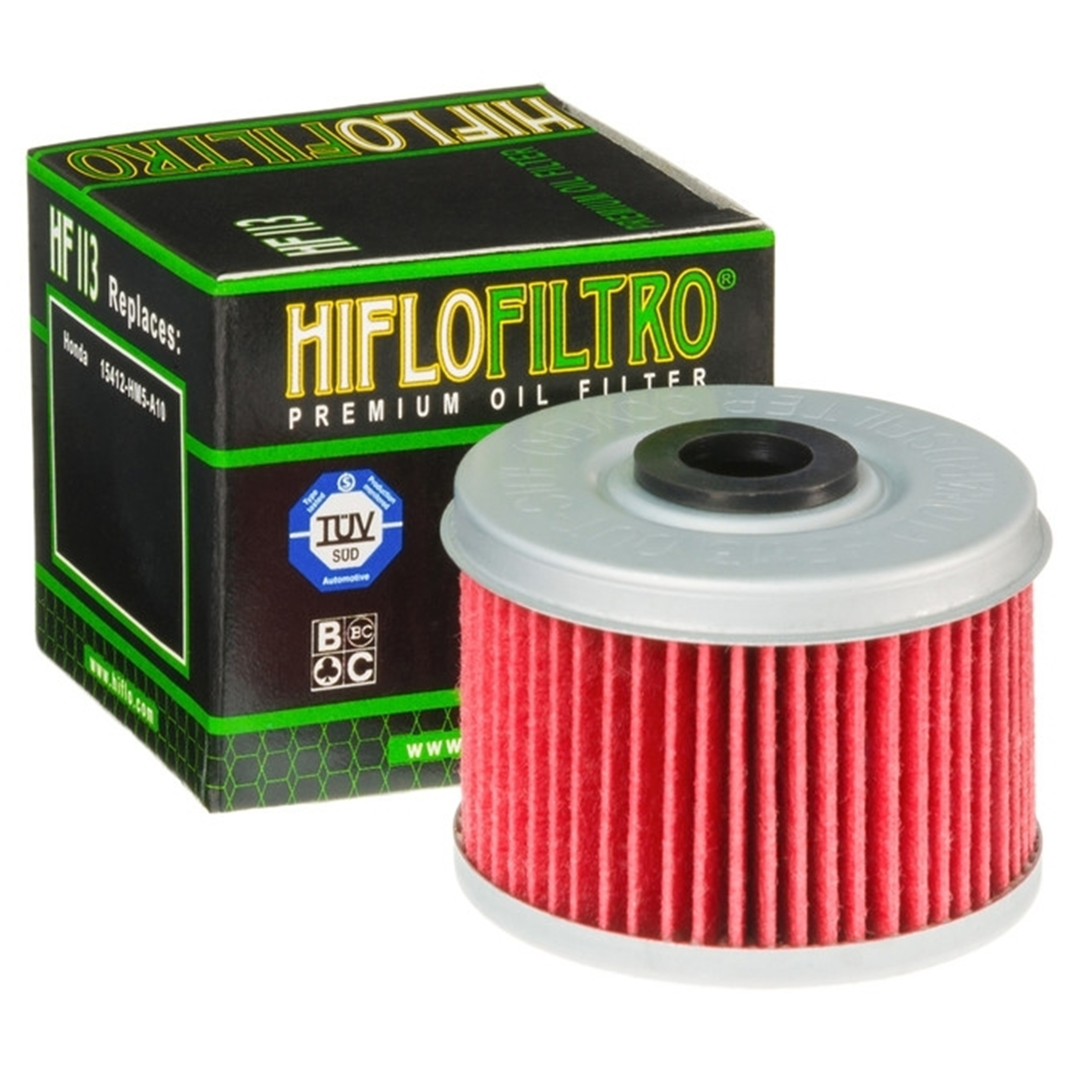 3x Hiflo HF113 Ölfilter für Honda XL 125 VT 125 Fourtrax TRX350 400 420 450 500 Adly/Herchee