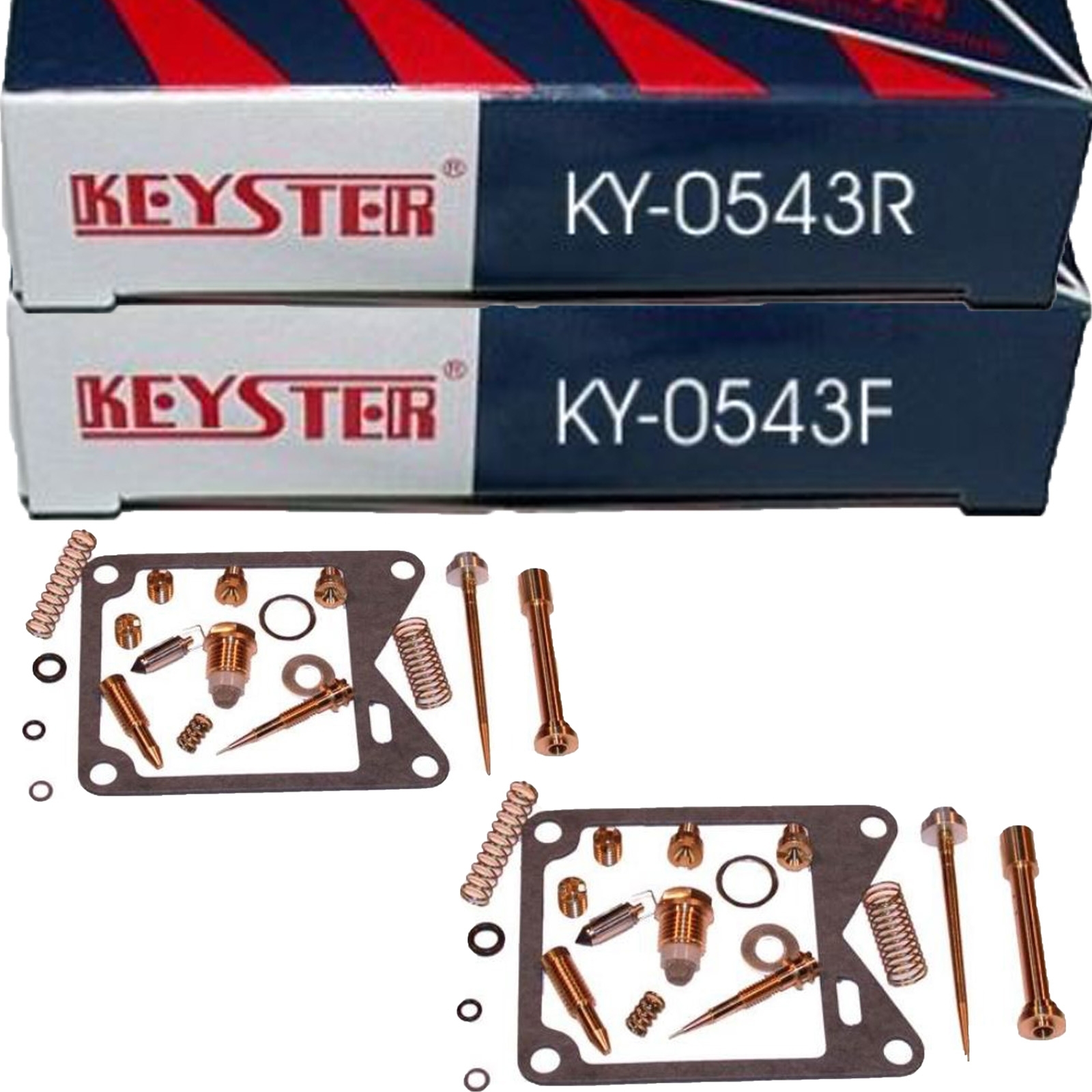 Keyster KY-0543F KY-0543R Vergaser Reparatursatz komplett für Yamaha XV1000 TR1 1981-84 5A8