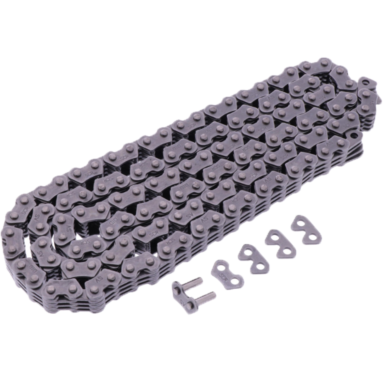 DID SCR0412 SV/122 Steuerkette für BMW G 450 X Kawasaki ZX-6R 600 ZZR600 Husqvarna offen + Schloss