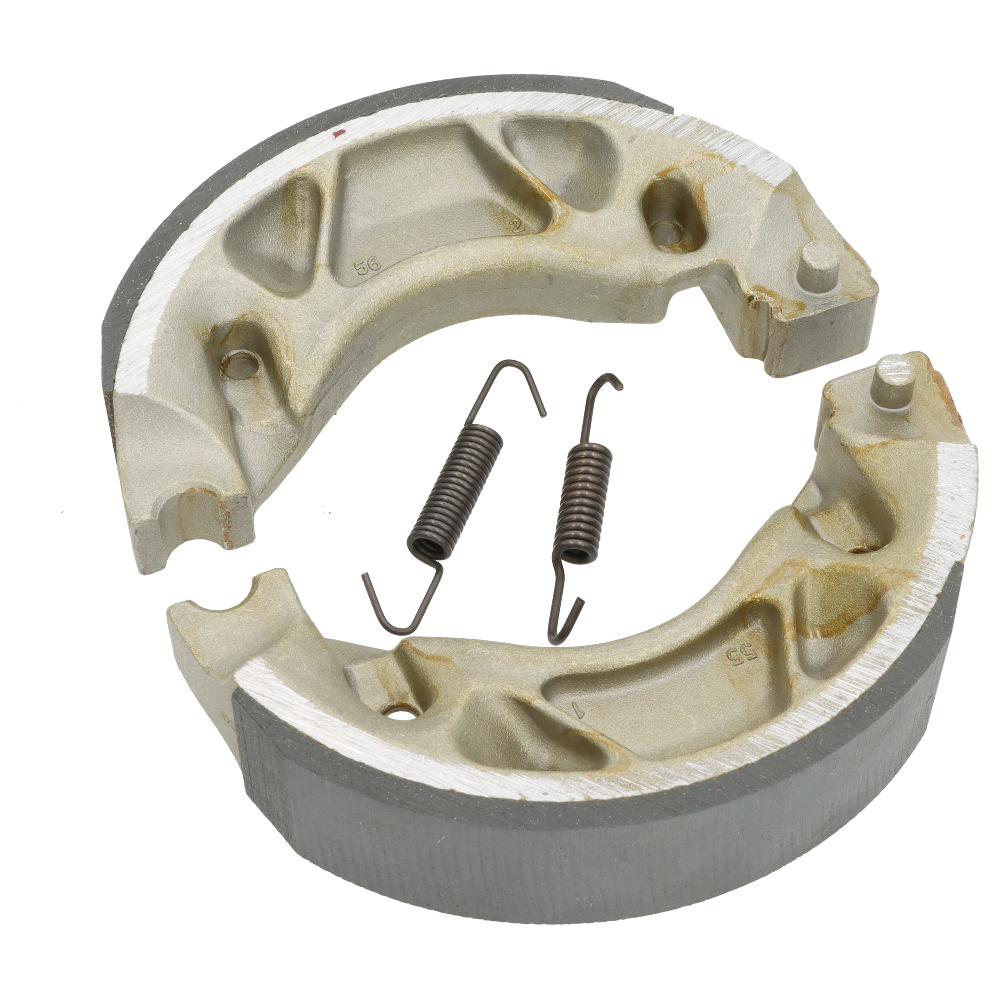 EBC Bremsbacken mit Feder Y535 130x28mm für Yamaha YBR 125 YBR 250