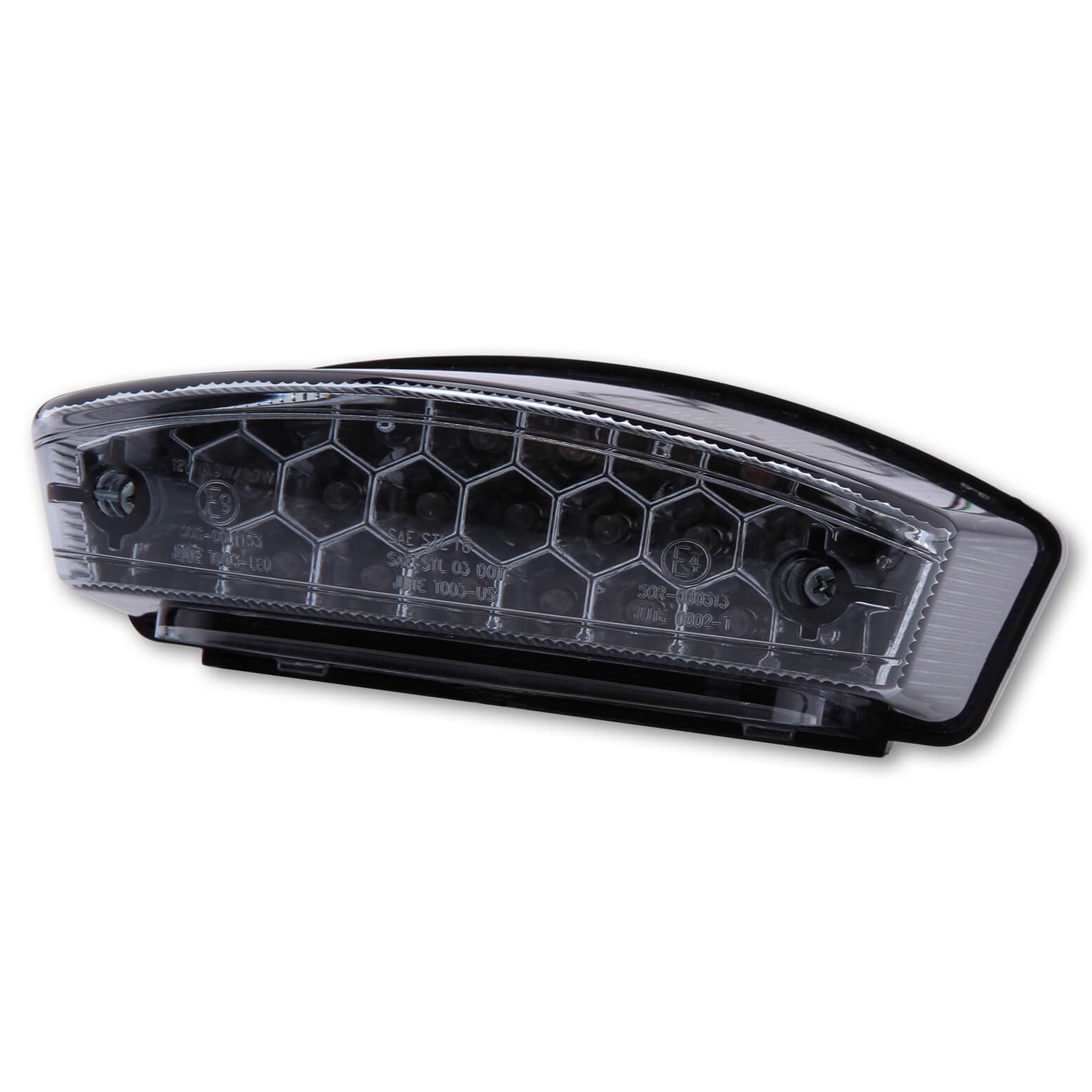 LED-Rücklicht Monster mit Bremslicht und Kenzeichenbeleuchtung, getöntes Glas, E-geprüft