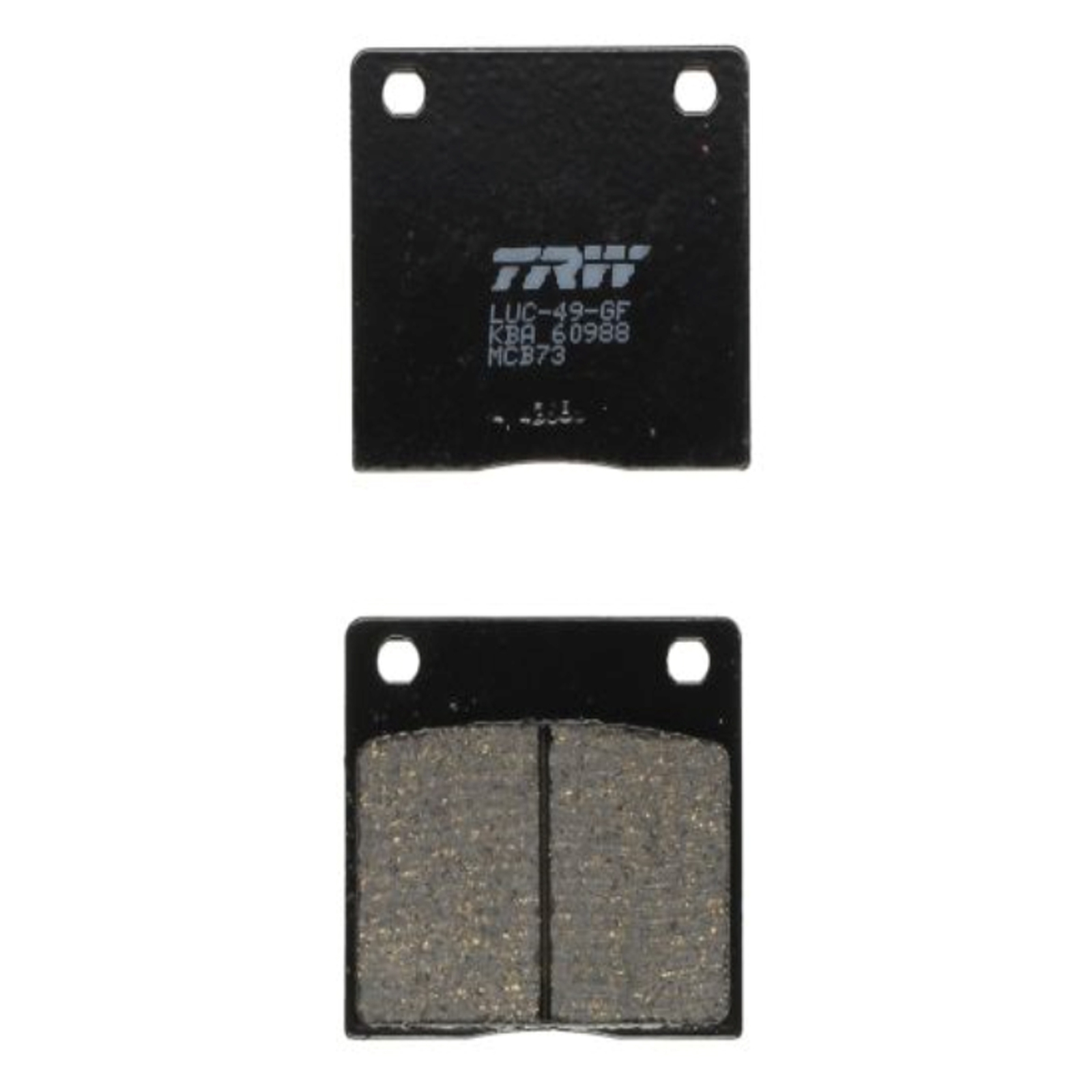 TRW MCB73 Bremsbeläge hinten für Kawasaki Z Z1R Suzuki GS550 GS750 GS1000 GSX400 GSX750 GSX1100