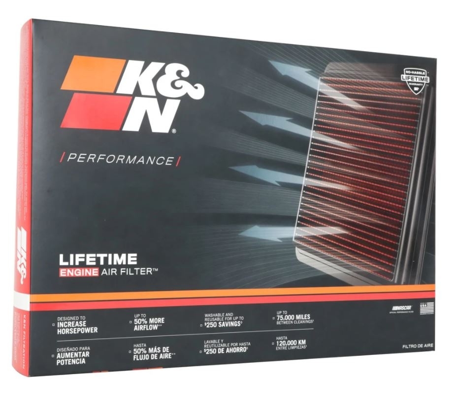 K&N Luftfilter 33-2975 Citroen Fiat Mitsubishi Peugeot Toyota 1,6 1,4 Diesel