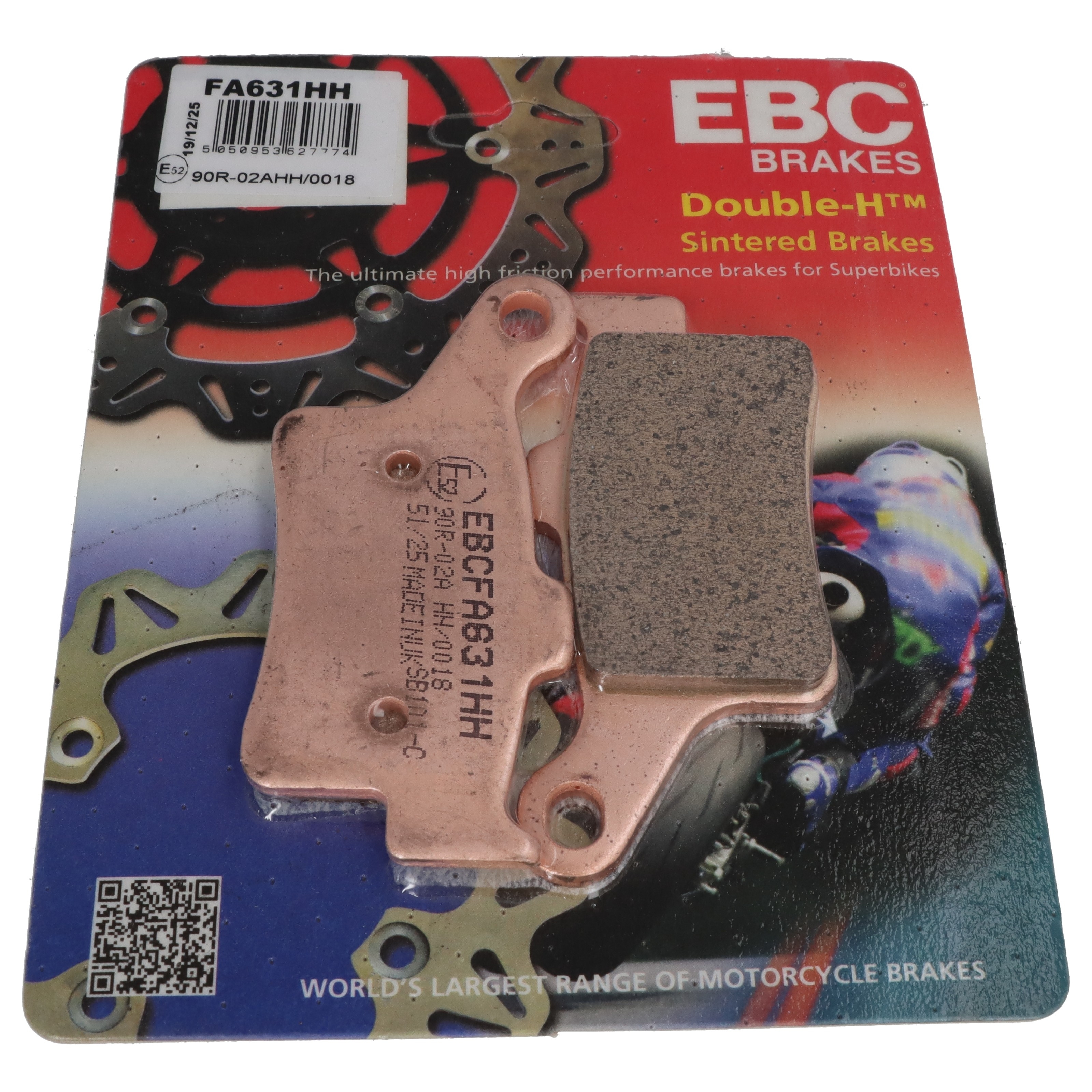 EBC Bremsbeläge FA631HH für CAN-AM Spyder 1000 RT RTS RSS ST STS