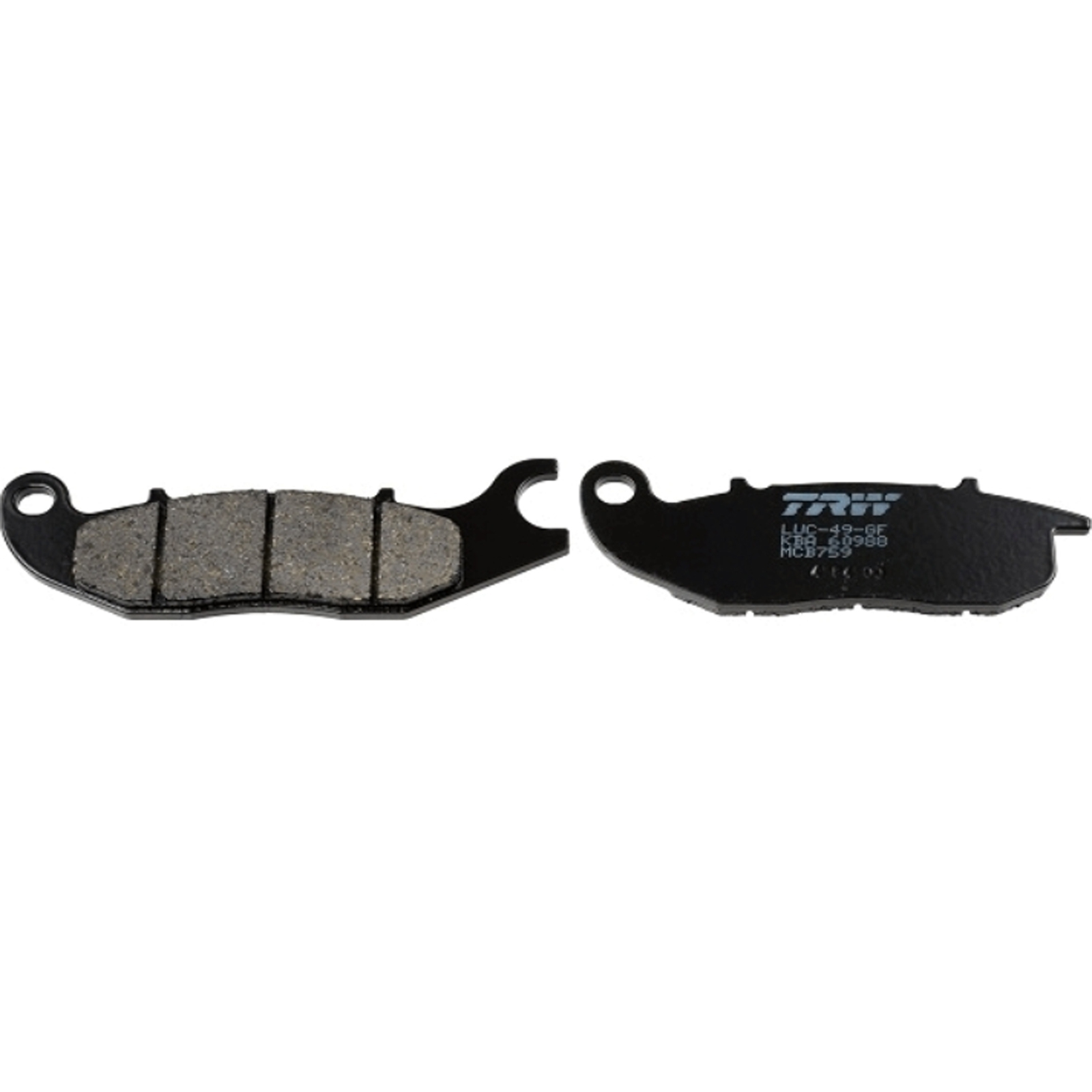 TRW MCB759 Bremsbeläge vorne für Honda CBR125 2004-2019 CBF ANF MSX Z 125 Rieju RS-2 NKD