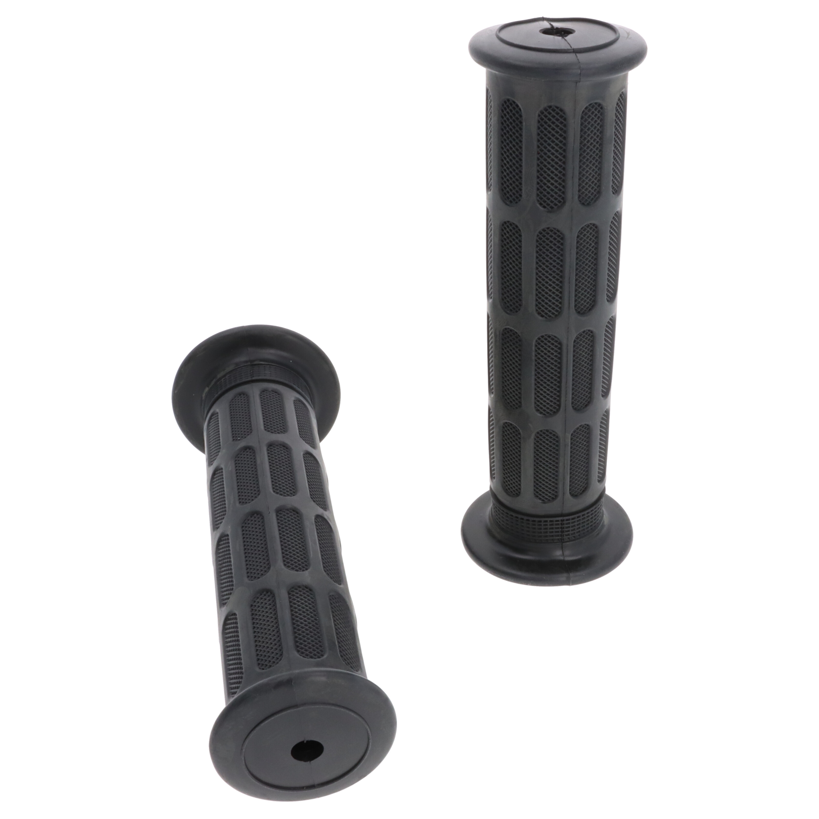 Griffgummi-Paar 21/25mm schwarz 131 mm Motorrad Roller Griffe