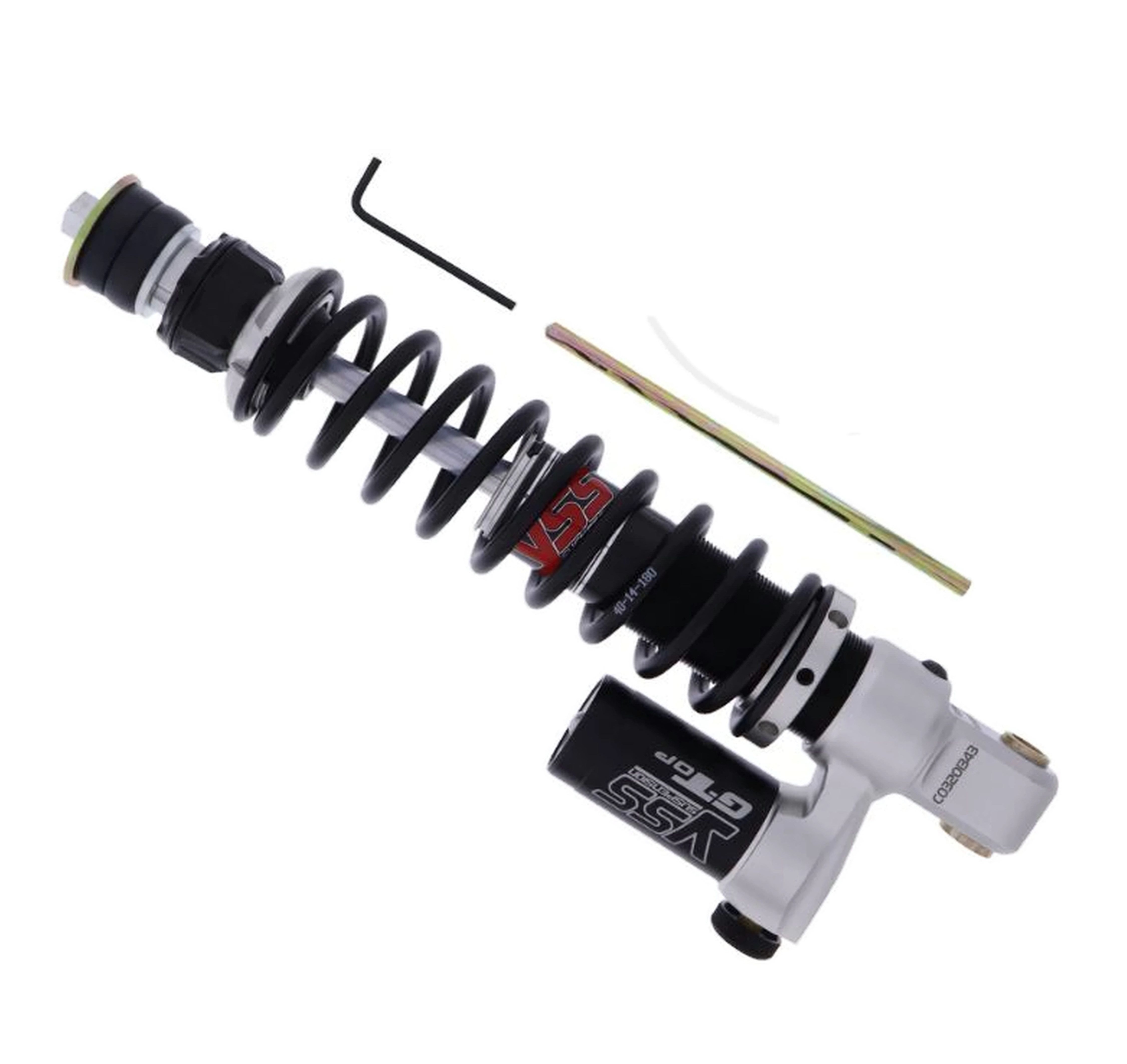 YSS VU302-285TRC-05-888 Stoßdämpfer Federbeine vorne für Vespa GTS125 2014 - 2016 GTS300 2014 - 2016