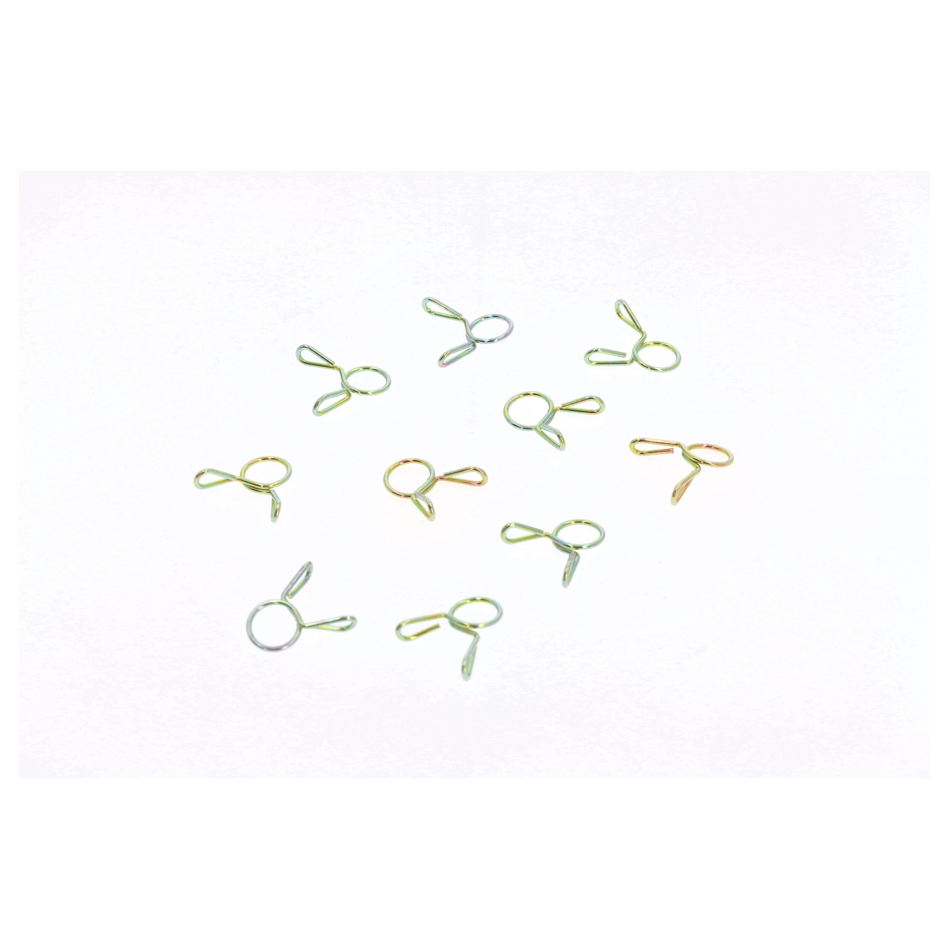 10x Universelle Klemmen Schlauchklemmen für Benzinschlauch / Kraftstoffschlauch 7x1mm