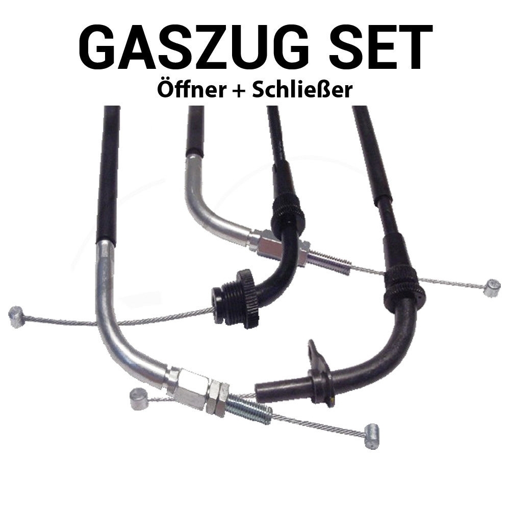 Gaszug Set Öffner + Schließer für Suzuki GSX 600 F/FU | GSX 750 F