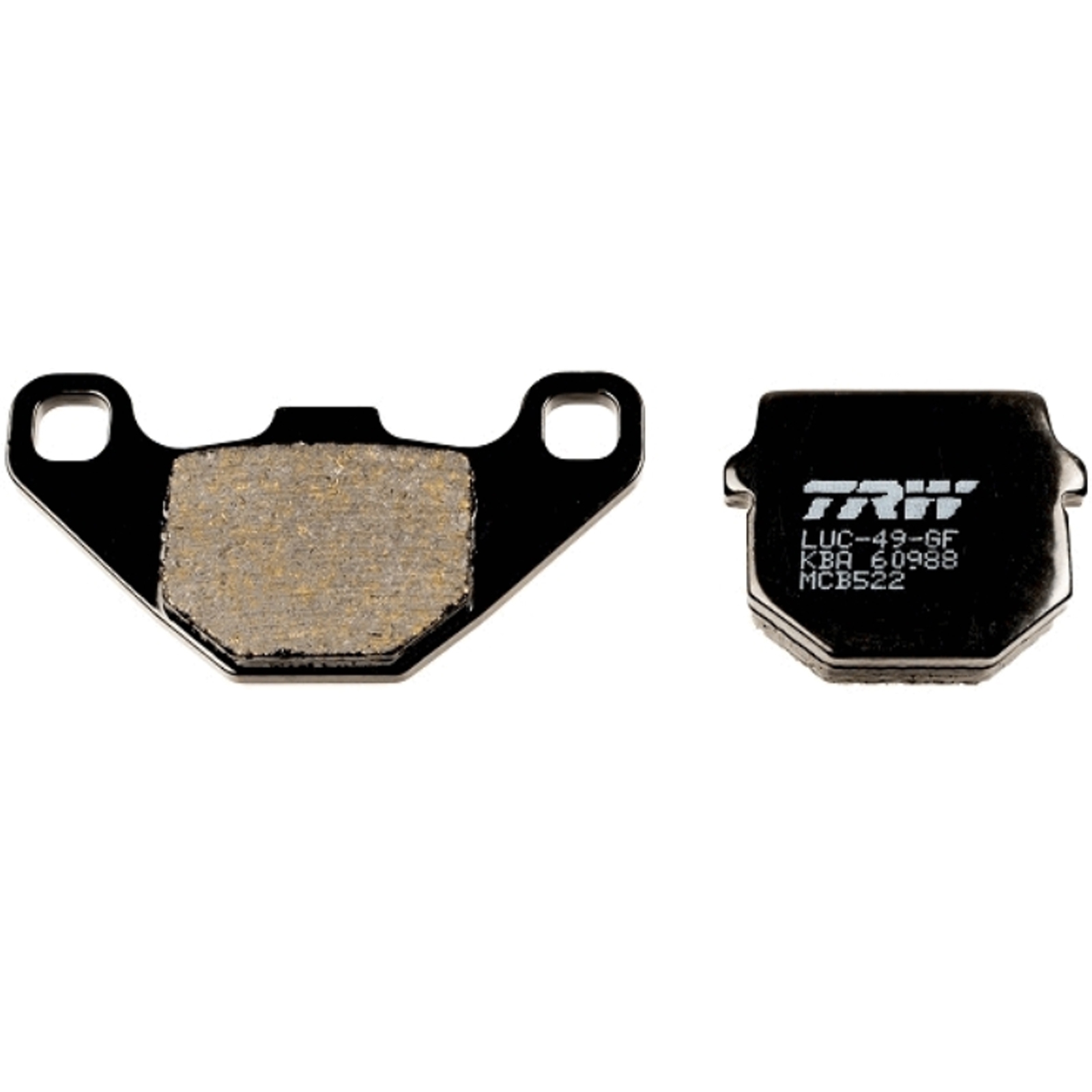 TRW MCB522 Bremsbeläge vorne für Honda MB80 S Piaggio NRG 50 mc3 Simson Sula Aprilia Tuono