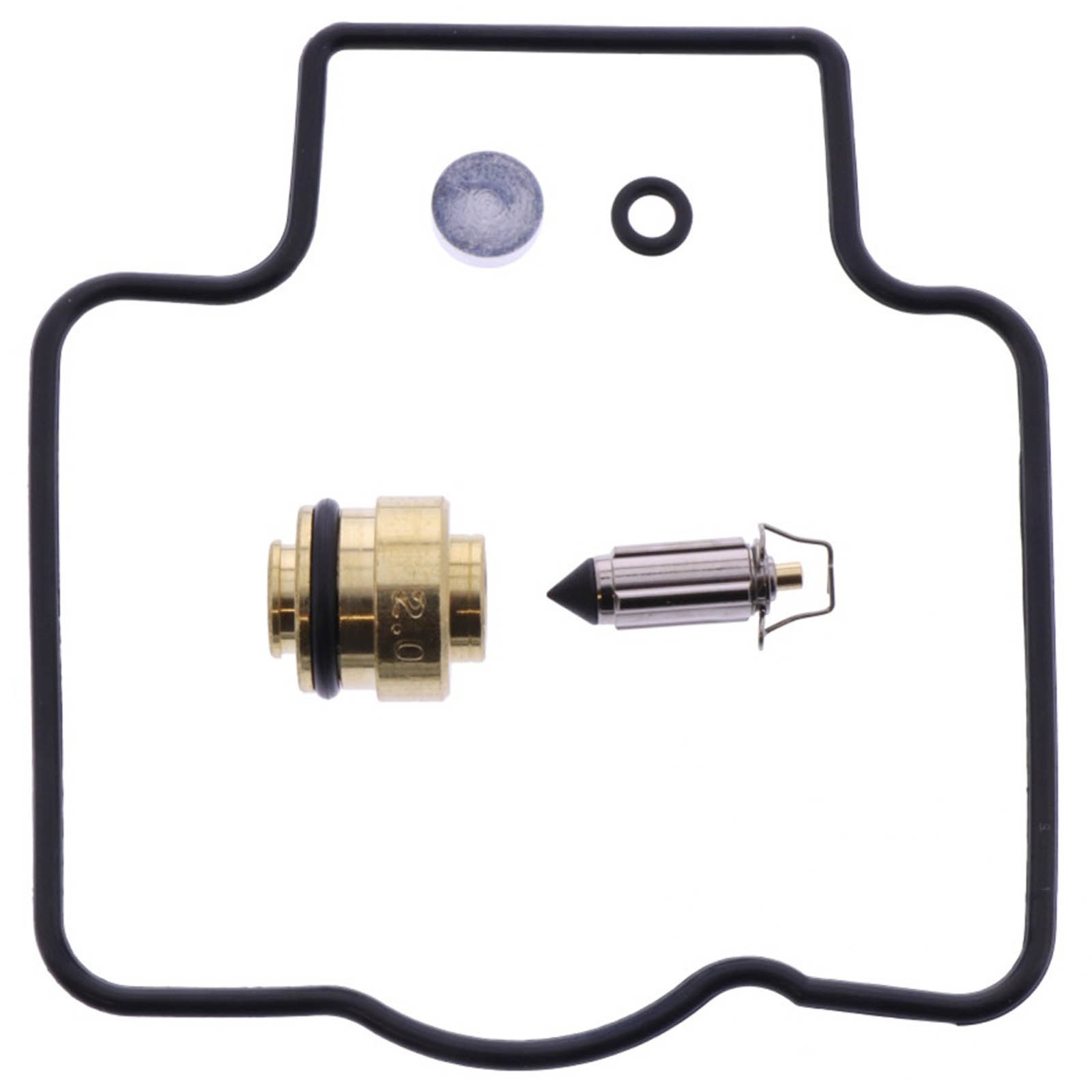 Tourmax CAB-K12 Vergaser Reparatursatz für Kawasaki Ninja ZX6R 600 1995 - 1997 ZX600F