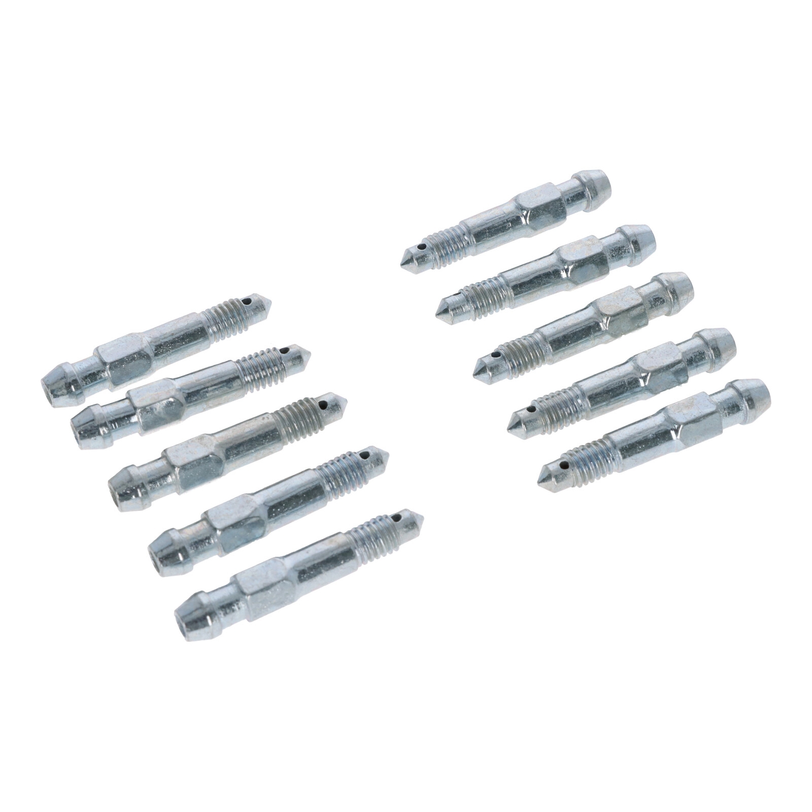 10x Quick Brake Bremssattel Entlüfterschraube Entlüftungsventile M6x1.00x38 mm SW7