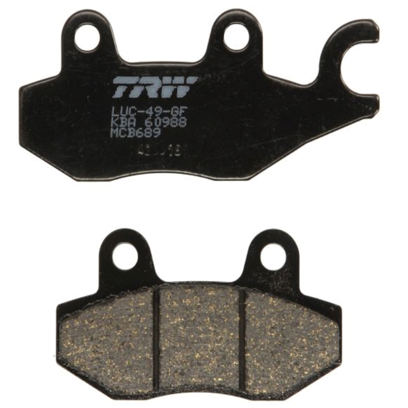 TRW Bremsbelagsatz für Suzuki Burgman AN400 2007-2021 AN400 Z ZA vorne+hinten