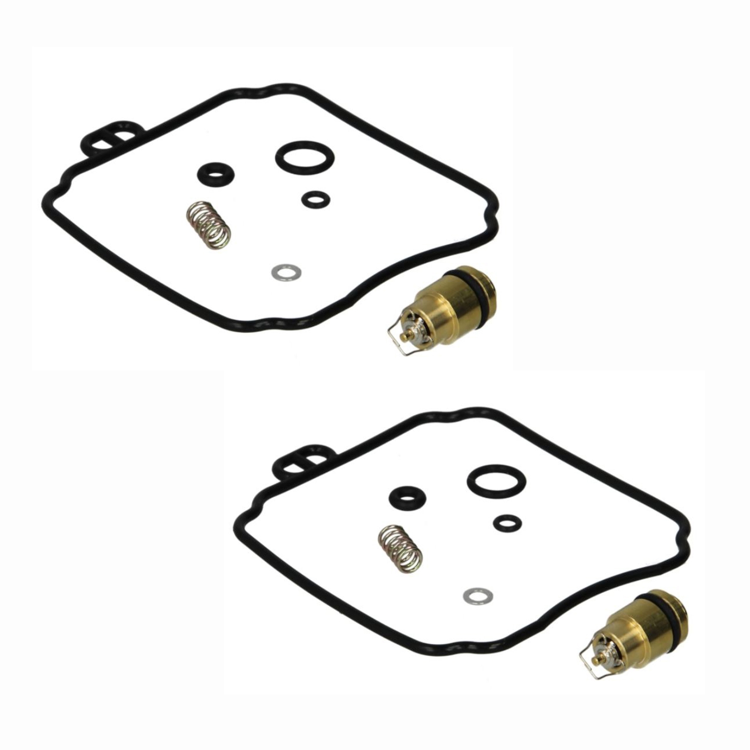 2x Tourmax Vergaser Reparatursatz für Yamaha XVS650 H N AH AN Drag Star 1997 - 2005
