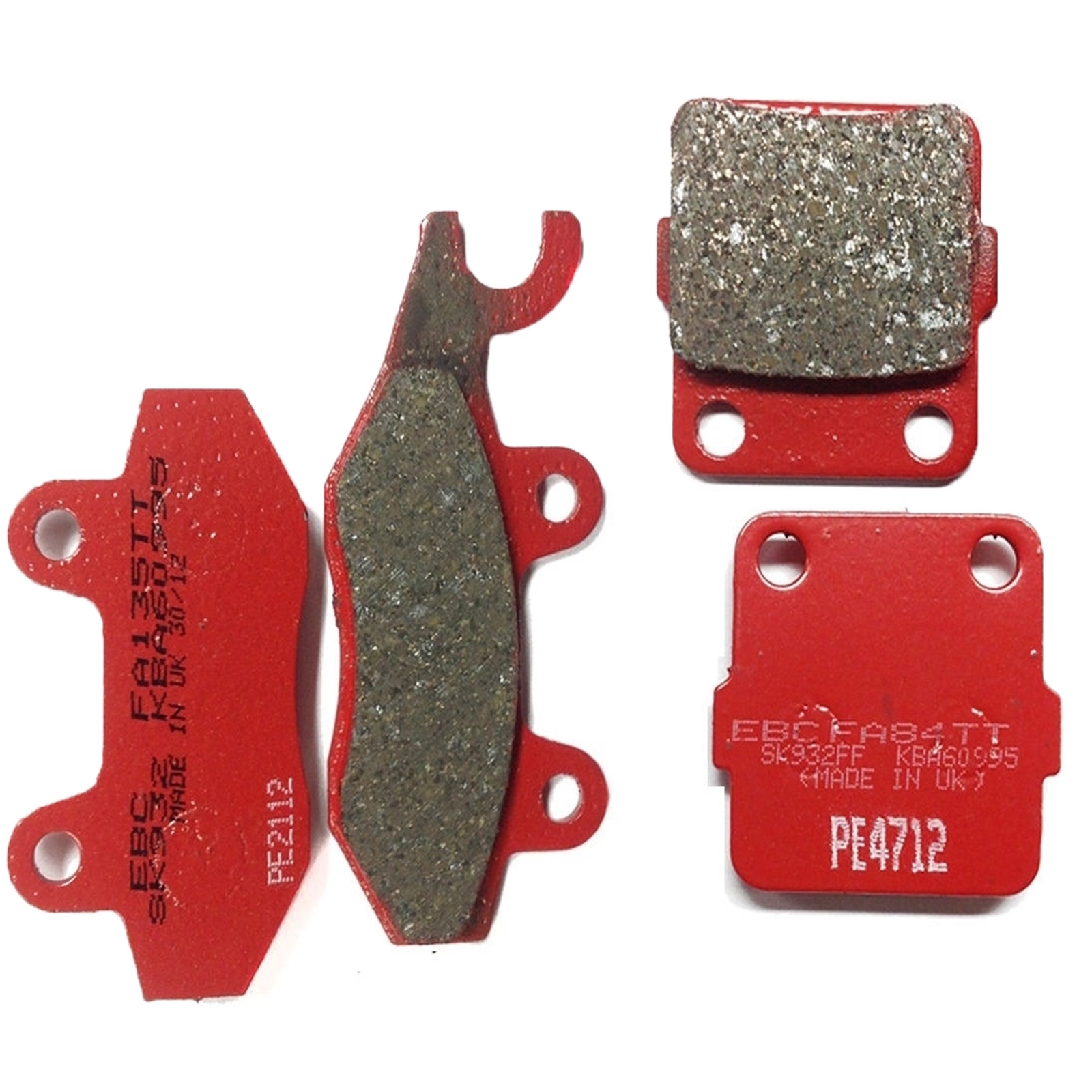 EBC Bremsbelagsatz für Husqvarna CR 125 250 360 TC610 TE350 TE610 WR125 WR250 WR360 vorne+hinten
