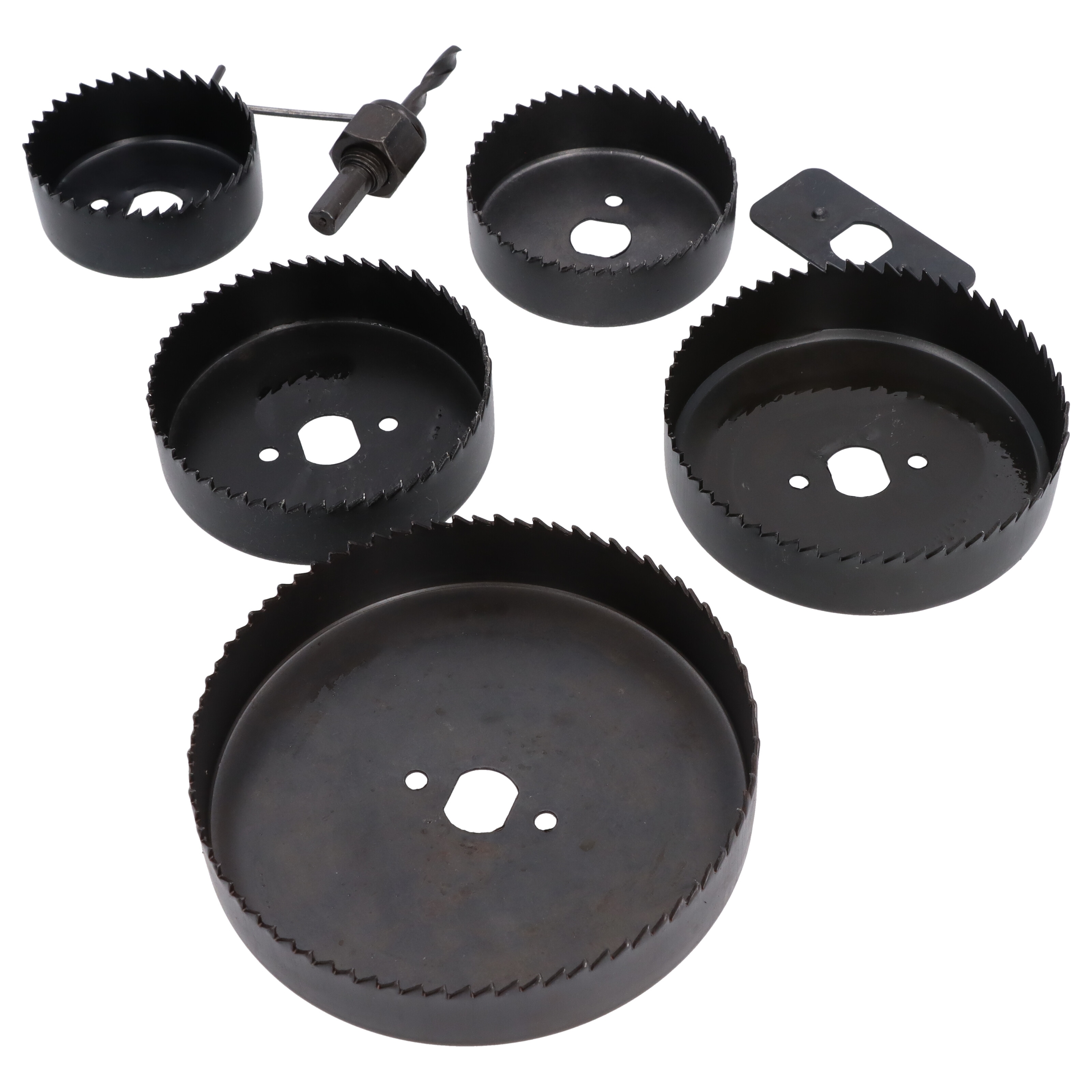 8tlg Set Holz Lochsäge Bohrwerkzeug Dosenbohrer Gipskarton 64-127mm