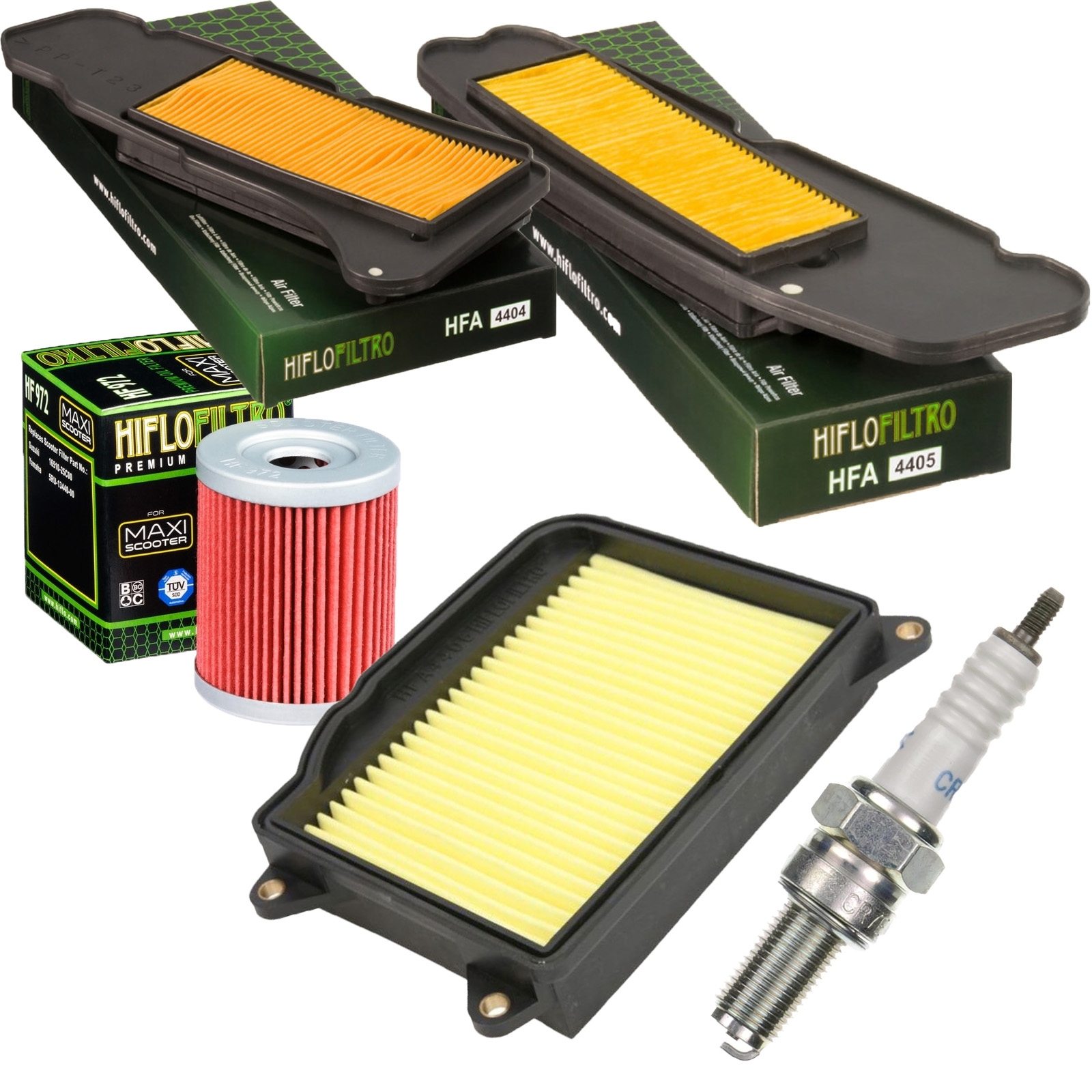 Inspektionspaket für Yamaha Majesty YP 400 2004-2013 X-Max YP 400 2013-2021