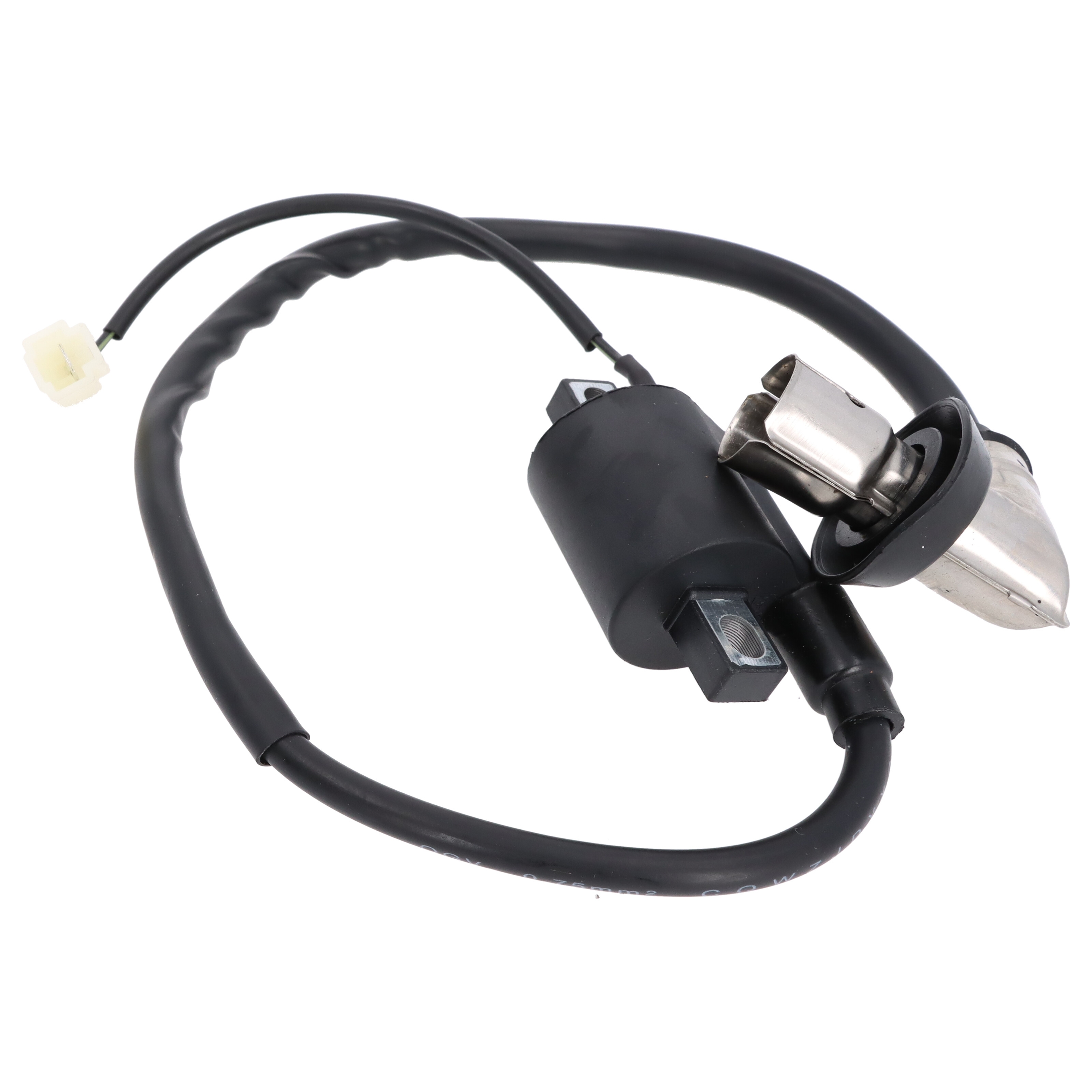 Zündspule mit Kerzenstecker für 2-Takt Scooter | Roller | Quad | ATV
