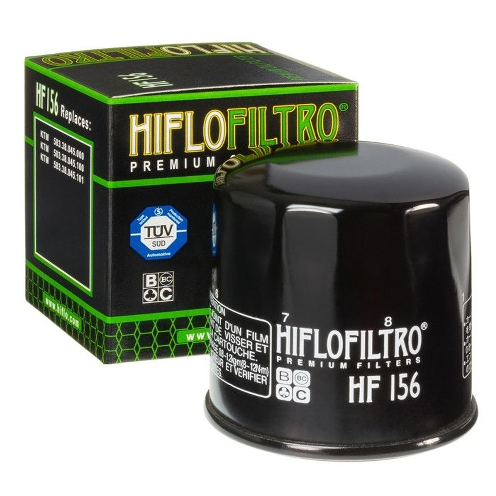 HIFLO HF156 Ölfilter für KTM Duke 620 640 Adventure LC4 640 EGS LC4-E 640 EXC400 620 660