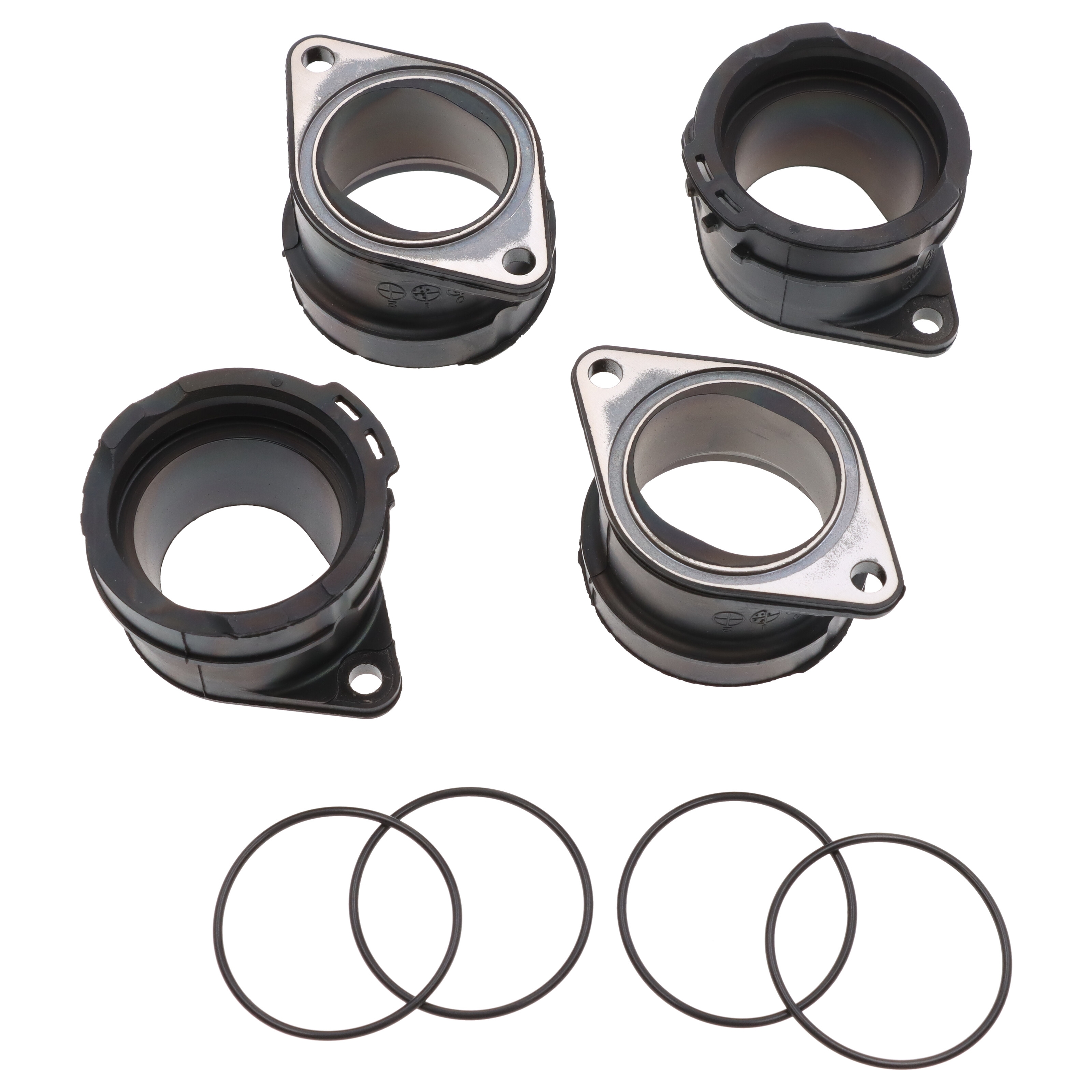 Tourmax CHK-15 Vergaseransaugstutzen für Kawasaki Ninja ZX-9R 900 1998 - 1999 4 Stück