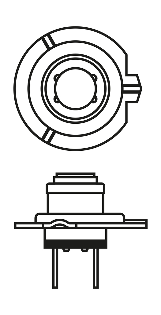 BOSCH 1987302078 H7 Longlife Halogenlampe 12V 55W für Scheinwerfer