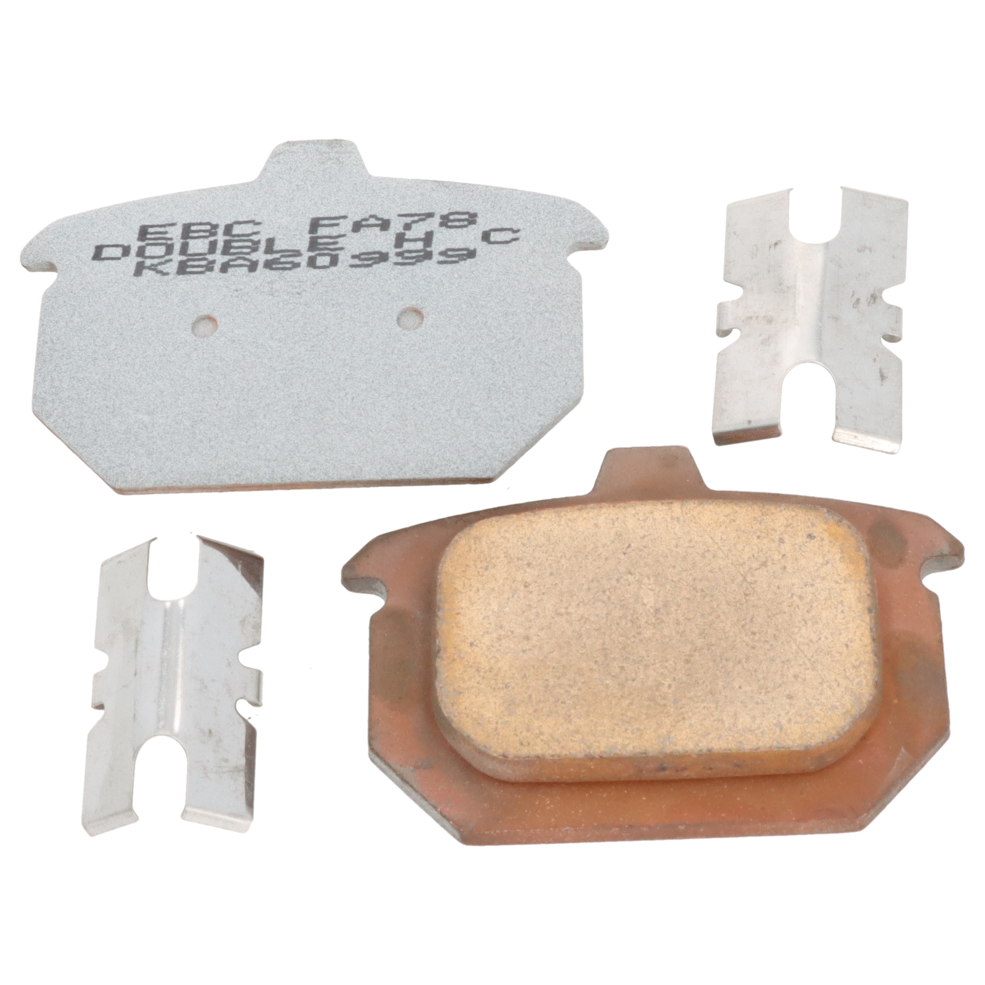 EBC Bremsbelag für Motorräder FA078HH Sintermetall