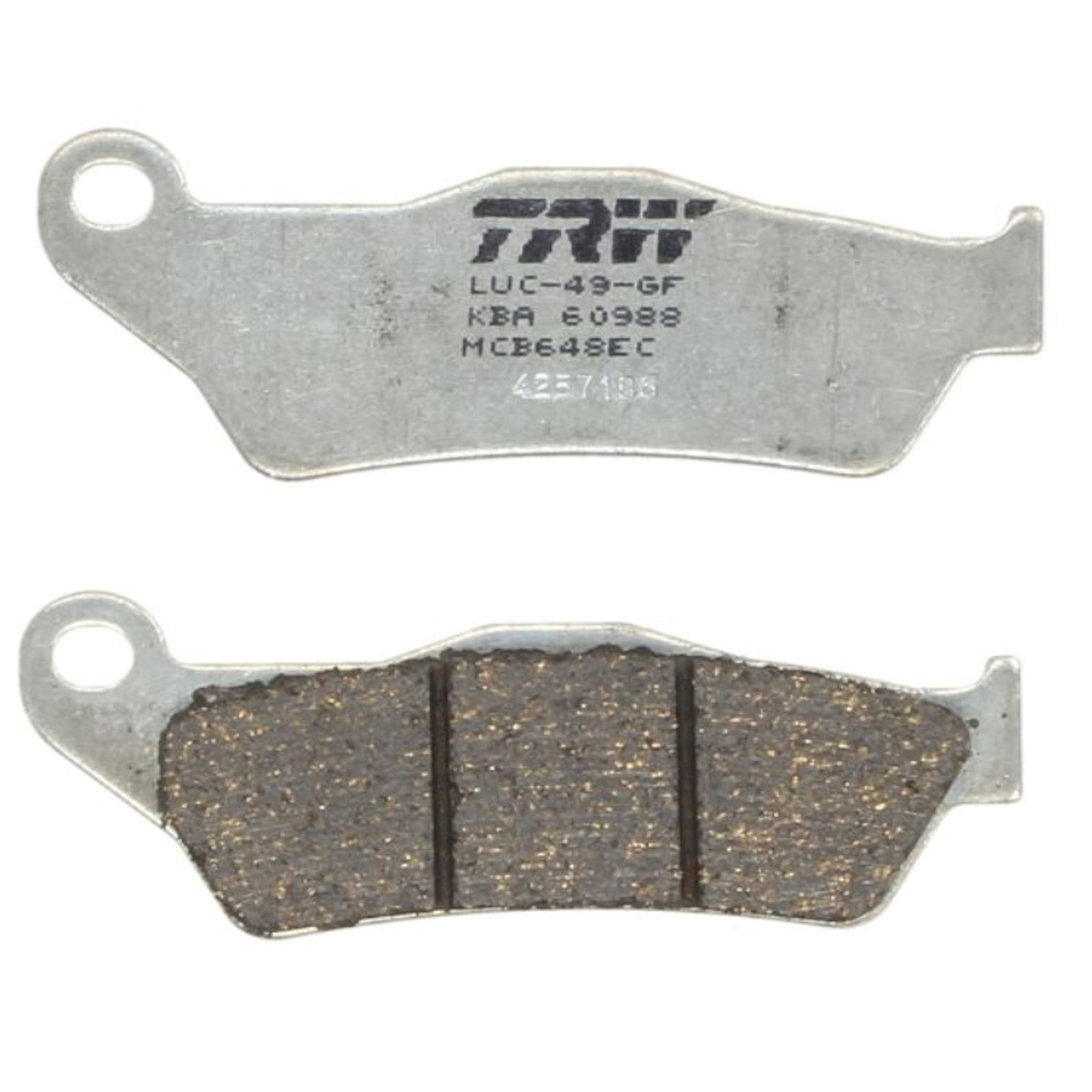 TRW Bremsbelagsatz für Suzuki Burgman UH125 2002-2006 BP1111 UH150 2004-2006 BR1111