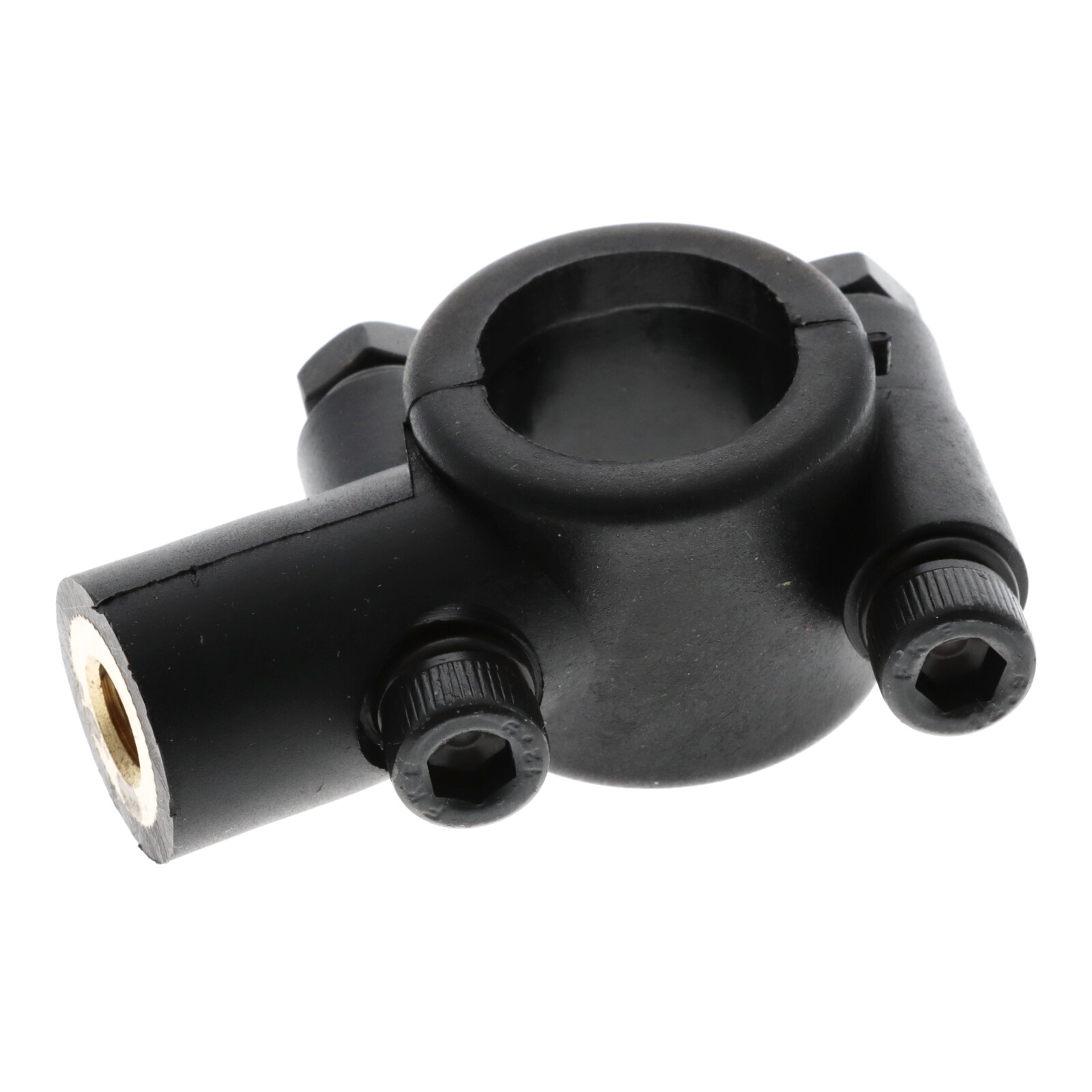 Spiegelschelle Spiegelhalter Halter M8 Linksgewinde für Spiegel Motorrad Quad