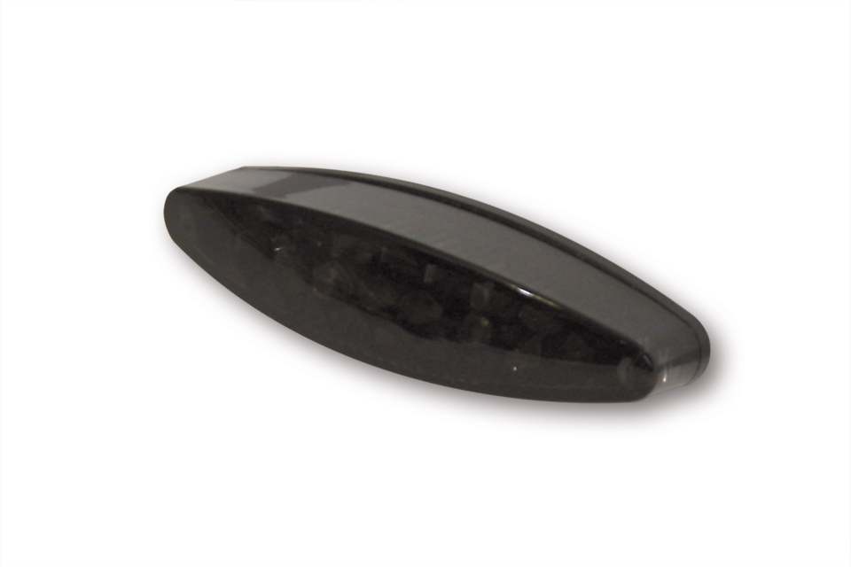 HIGHSIDER LED-Mini-Rücklicht LITTLE NUMBER1, mit Nummernschildbeleuchtung, getöntes Glas