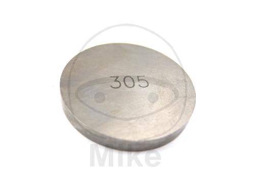 Ventileinstellplättchen Shim 25 mm 3.05 mm Stärke Ventilspiel Einstellung JMP BC48-250-3.05
