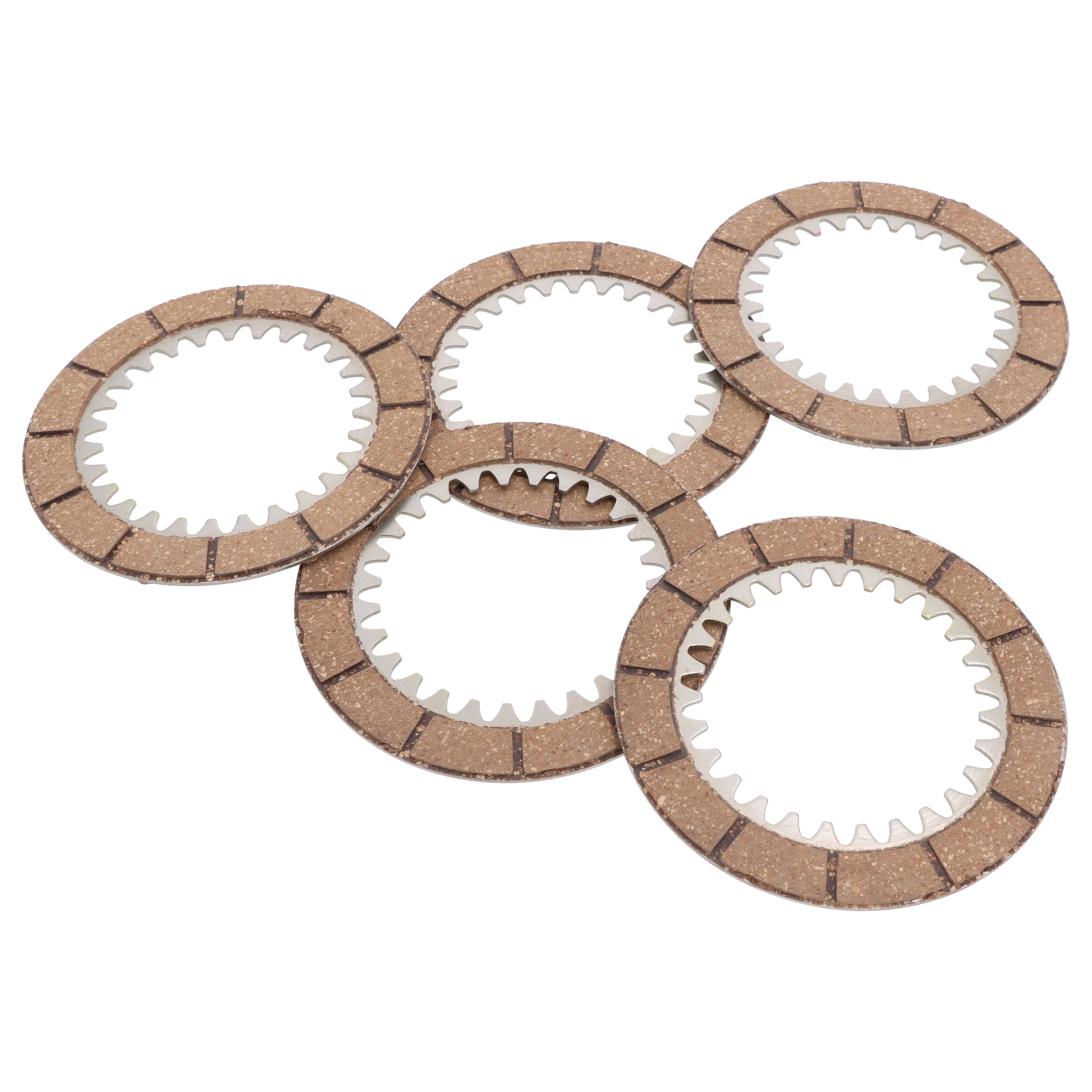 5x Kupplungsscheibe Reibscheibe Reibbelag 3.5 mm für MZ ES ETZ TS 175 250 251 301